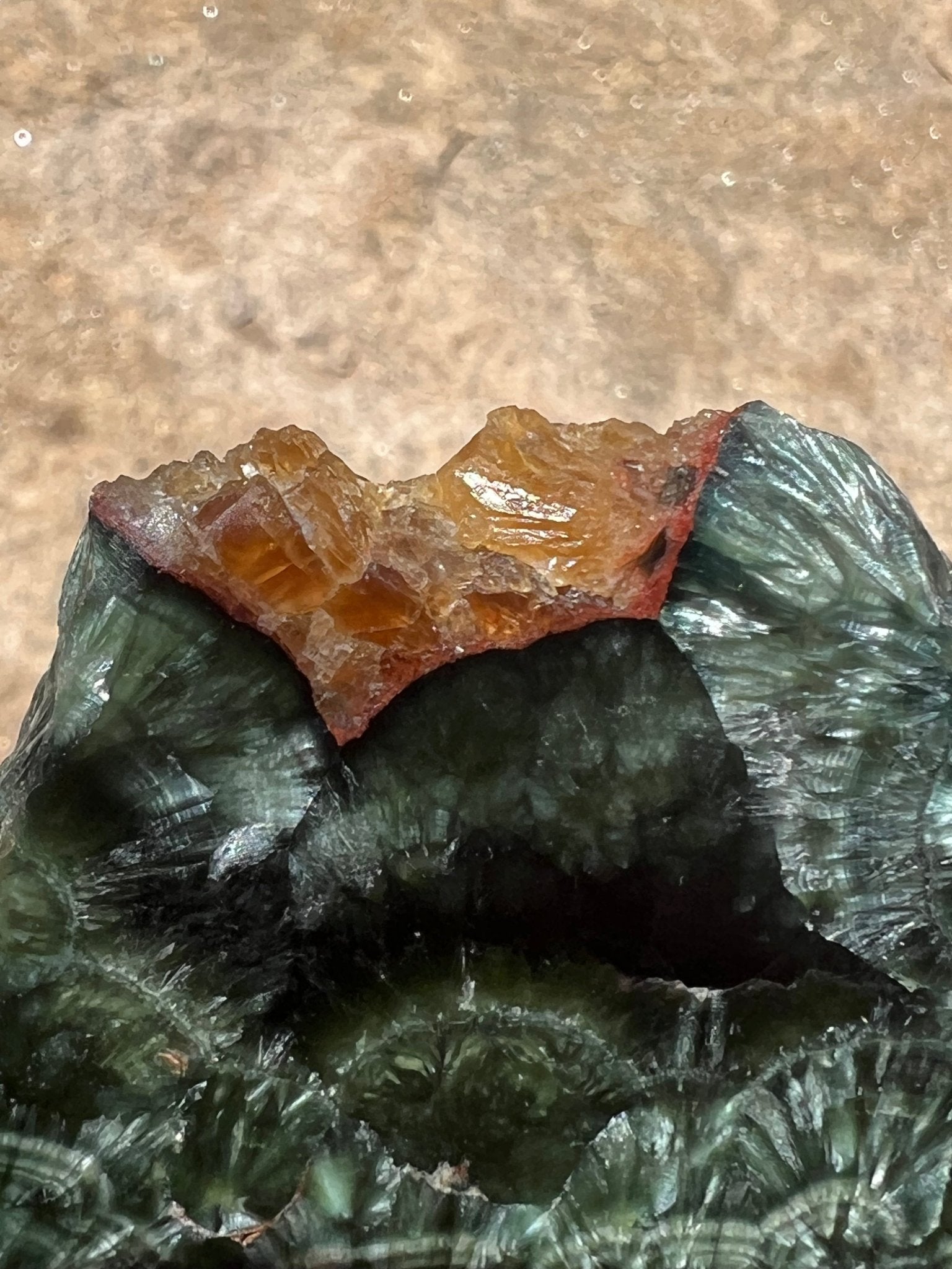 Seraphinite Slab 64g - Purple Door Alchemy