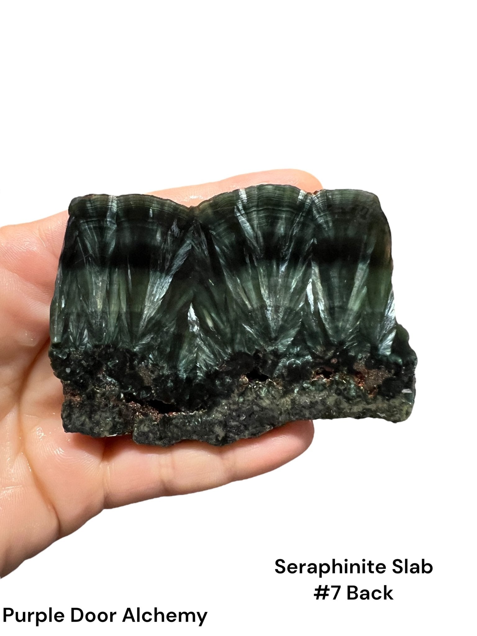 Seraphinite Slabs - Purple Door Alchemy