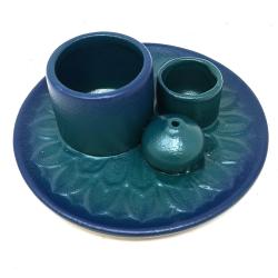 Serenity Blossom Incense Burner - Purple Door Alchemy