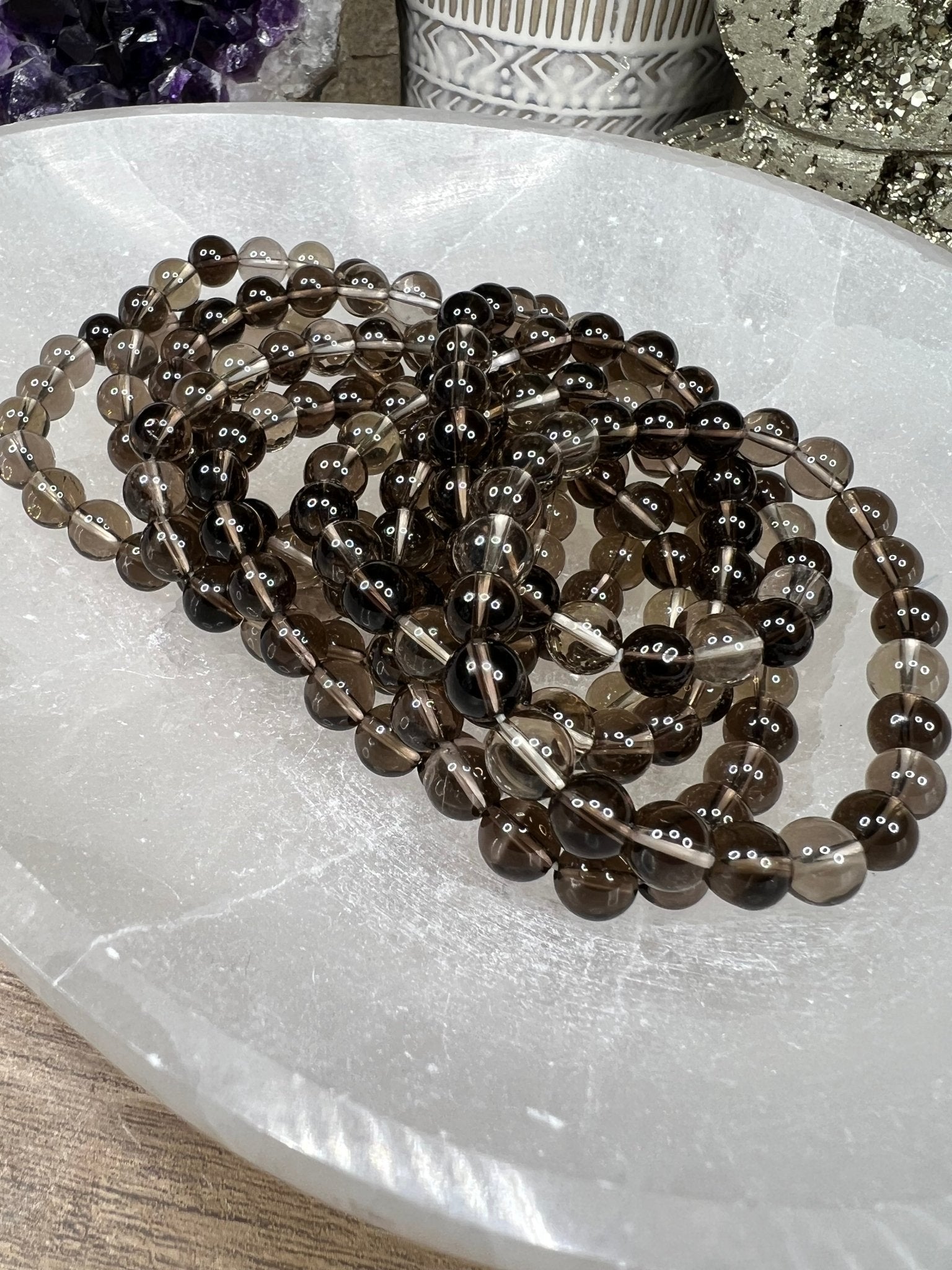 Smoky Quartz Bracelet - Purple Door Alchemy
