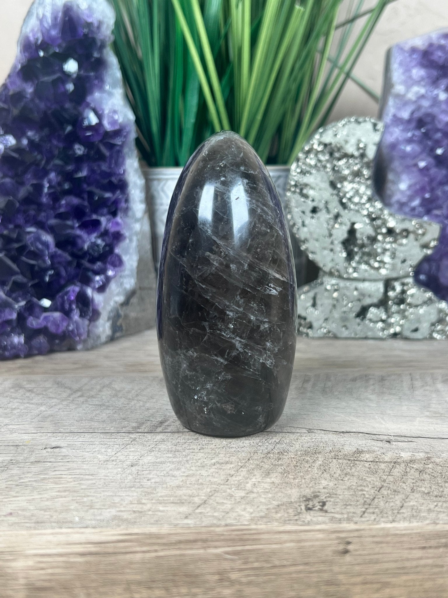 Smoky Quartz Freeform 100mm, 3.9in - Purple Door Alchemy