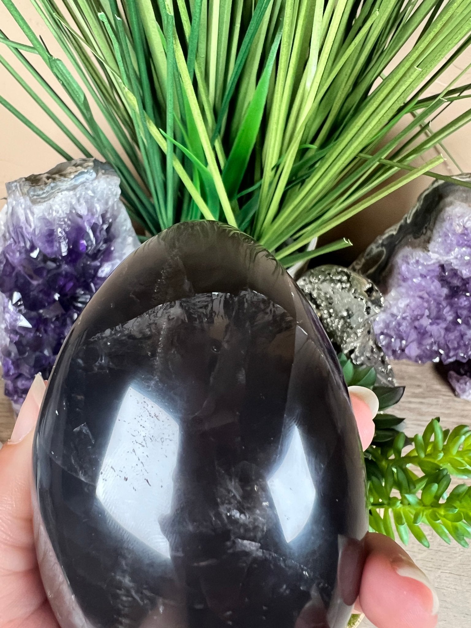 Smoky Quartz Freeform 89mm, 3.5in - Purple Door Alchemy