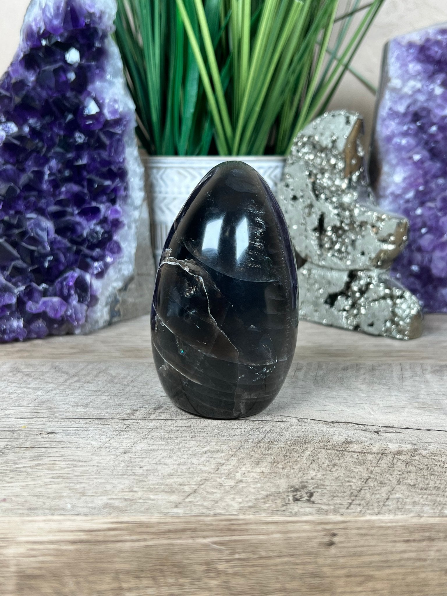 Smoky Quartz Freeform 89mm, 3.5in - Purple Door Alchemy