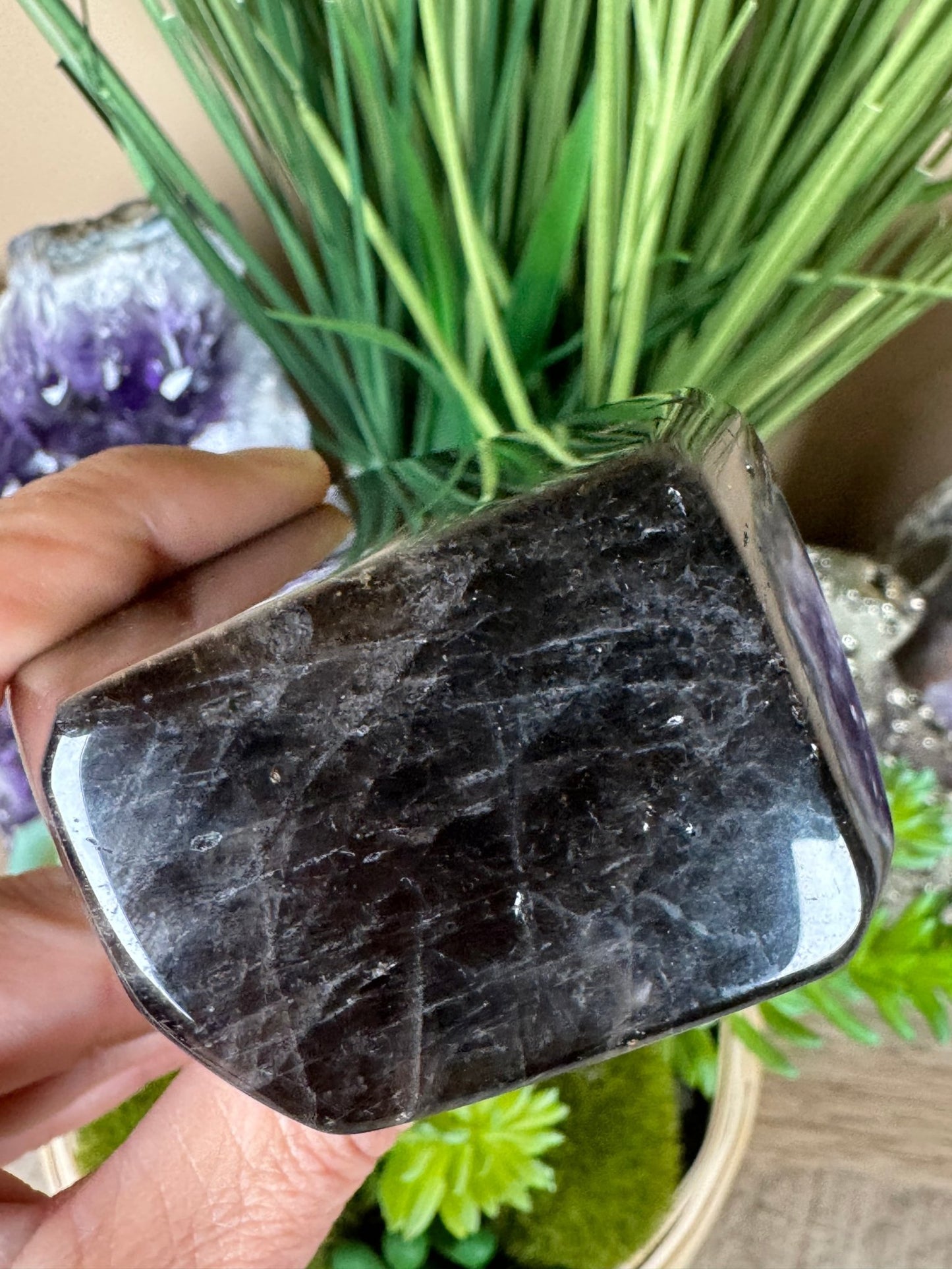 Smoky Quartz Freeform 97mm, 3.82in - Purple Door Alchemy