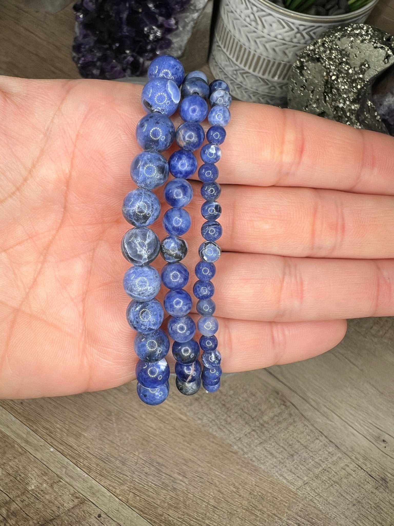 Sodalite Bracelet - Purple Door Alchemy