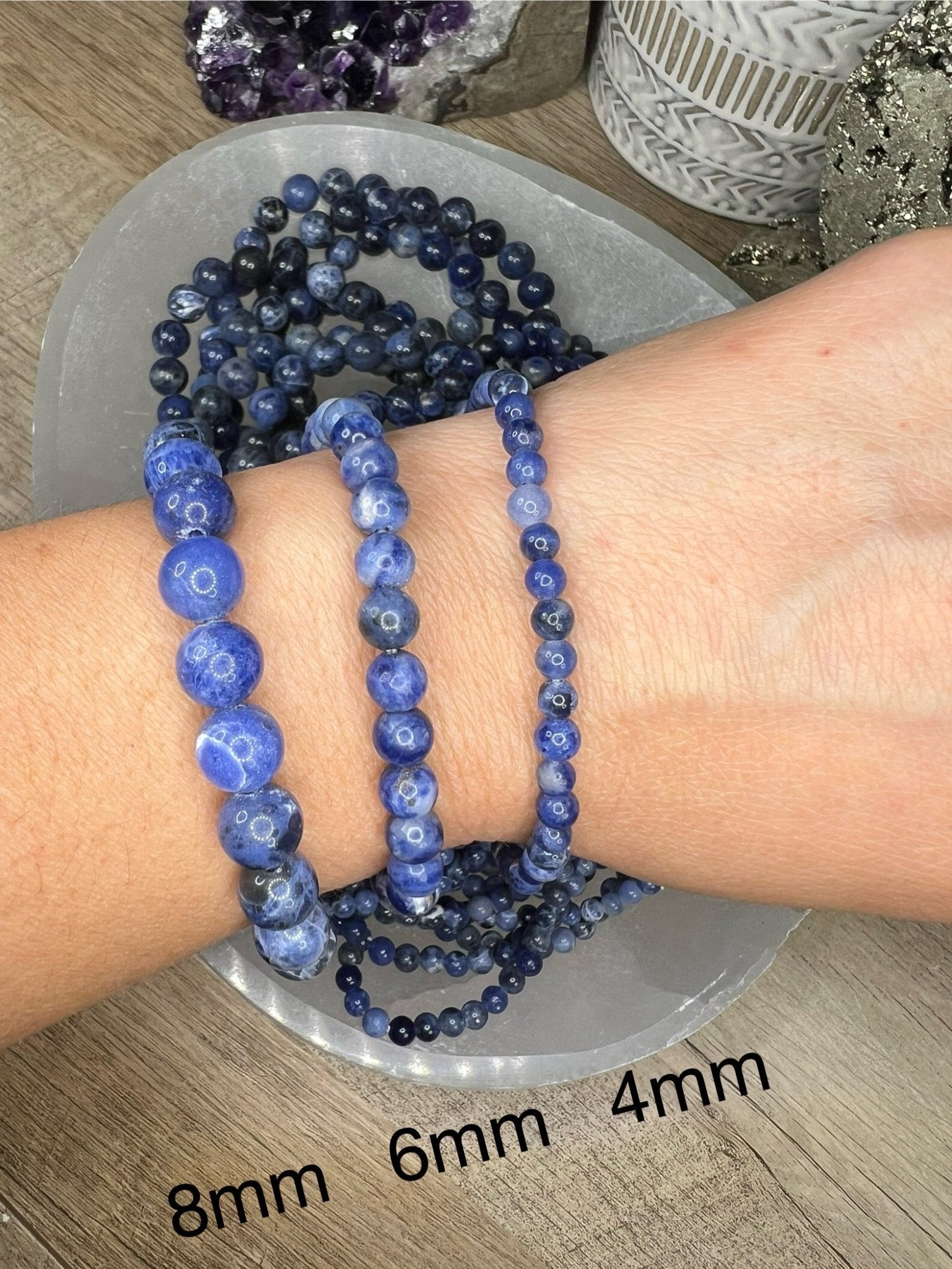 Sodalite Bracelet - Purple Door Alchemy