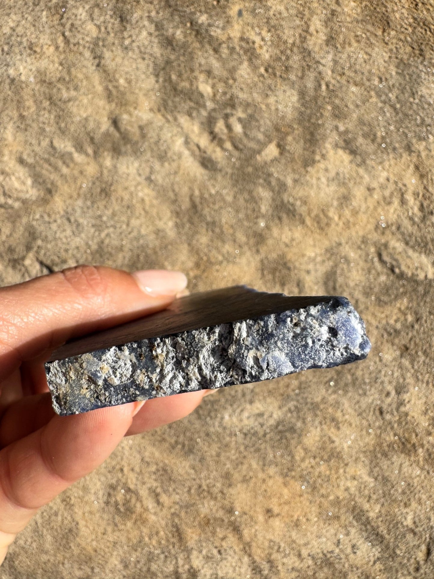 Sodalite Slab 91g - Purple Door Alchemy