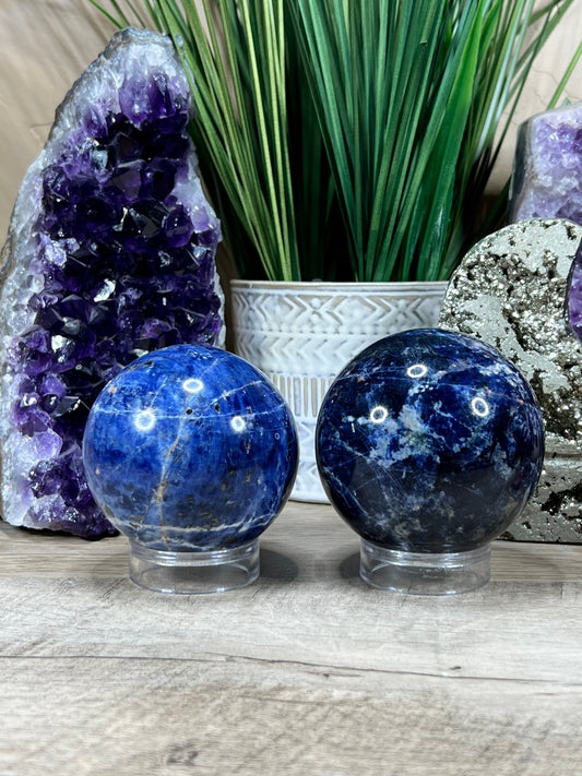 Sodalite Sphere - Purple Door Alchemy