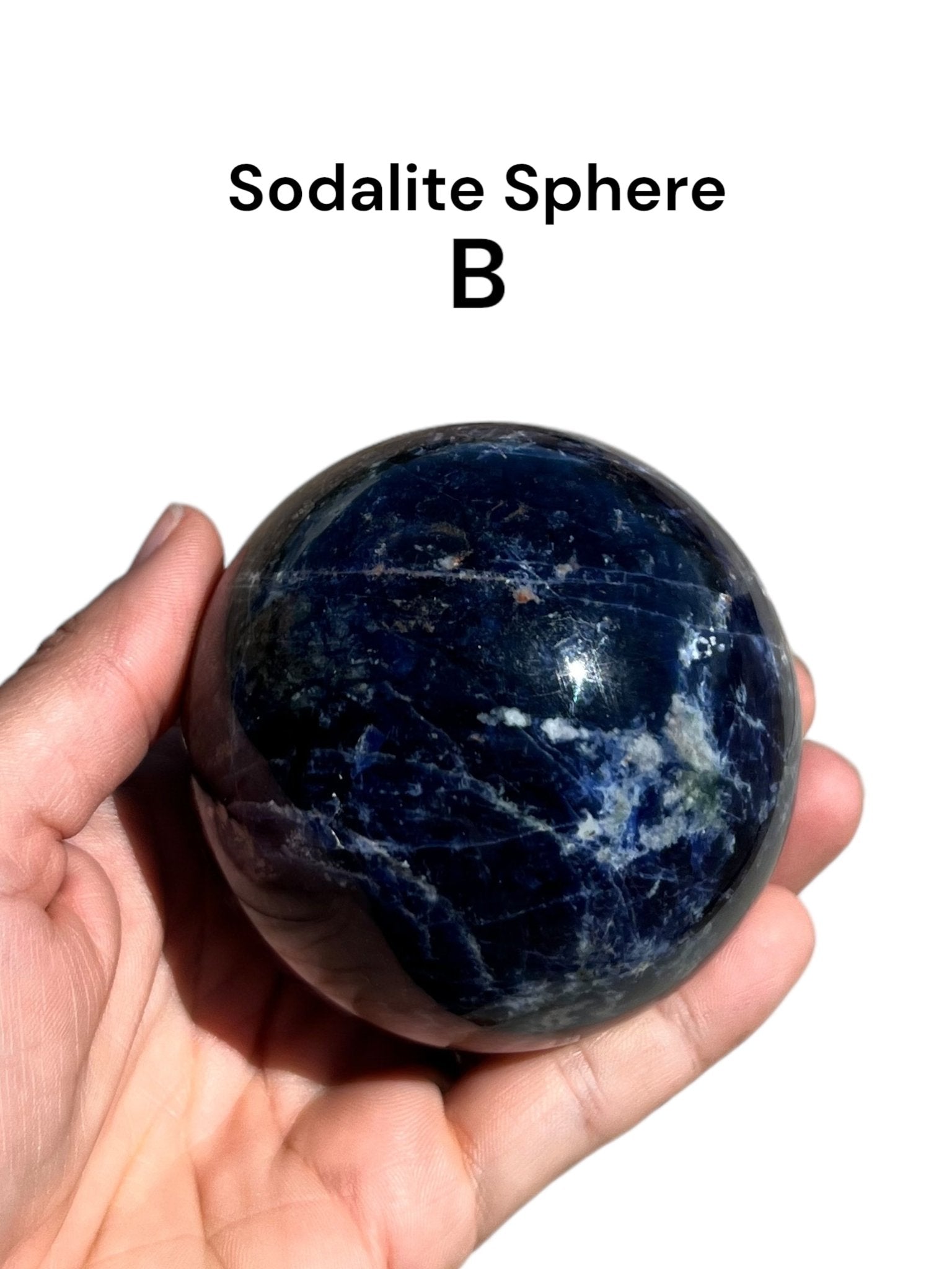 Sodalite Sphere - Purple Door Alchemy