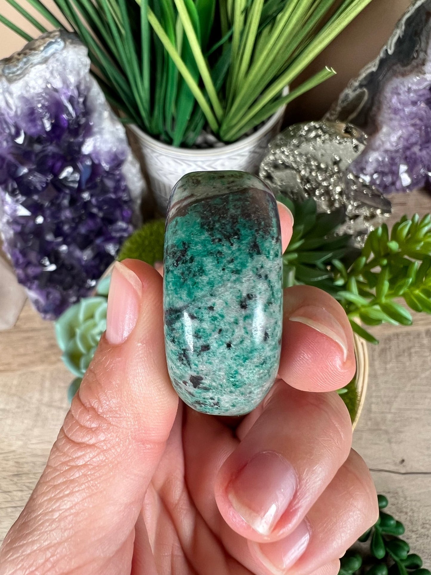 Sonora Sunrise Palmstone 2in - Purple Door Alchemy