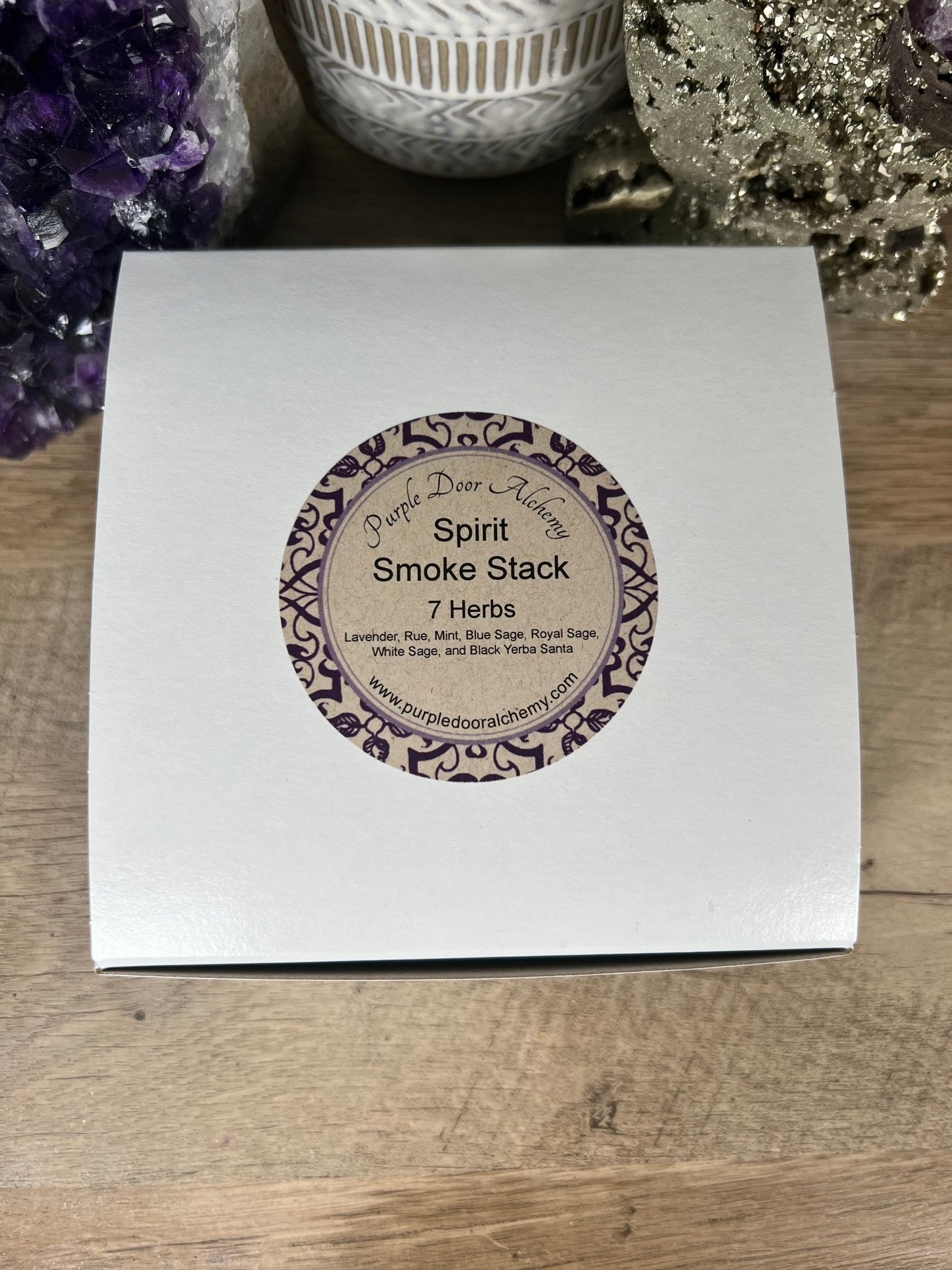Spirit Smoke Stack - 7 Herbs - Purple Door Alchemy