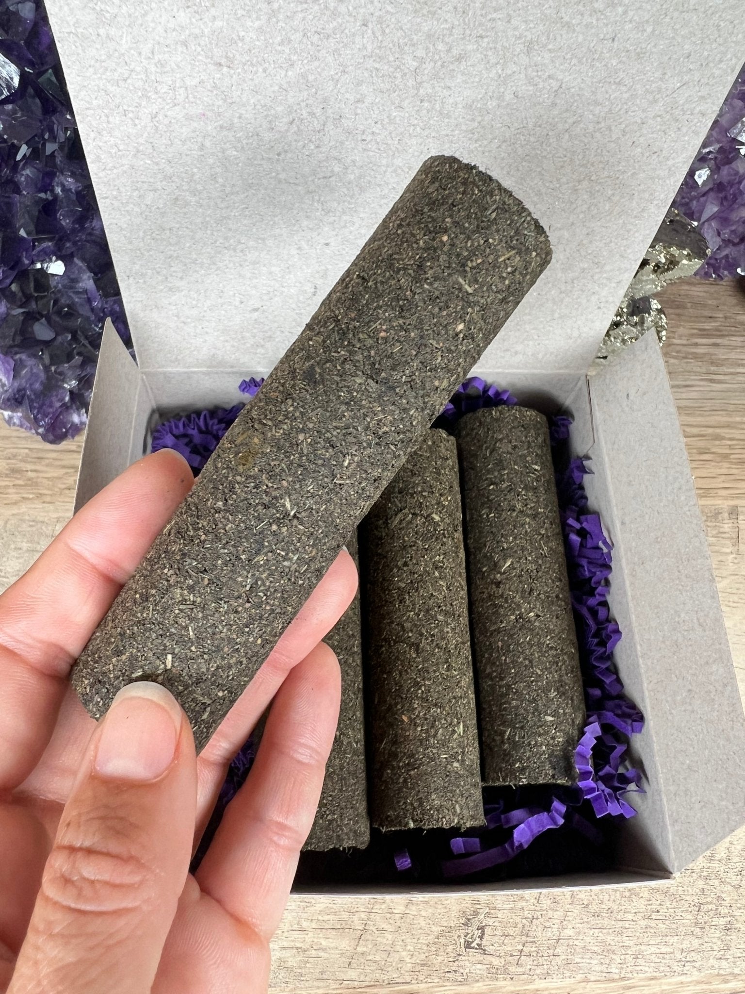 Spirit Smoke Stack - Volcanic Ash & White Sage - Purple Door Alchemy