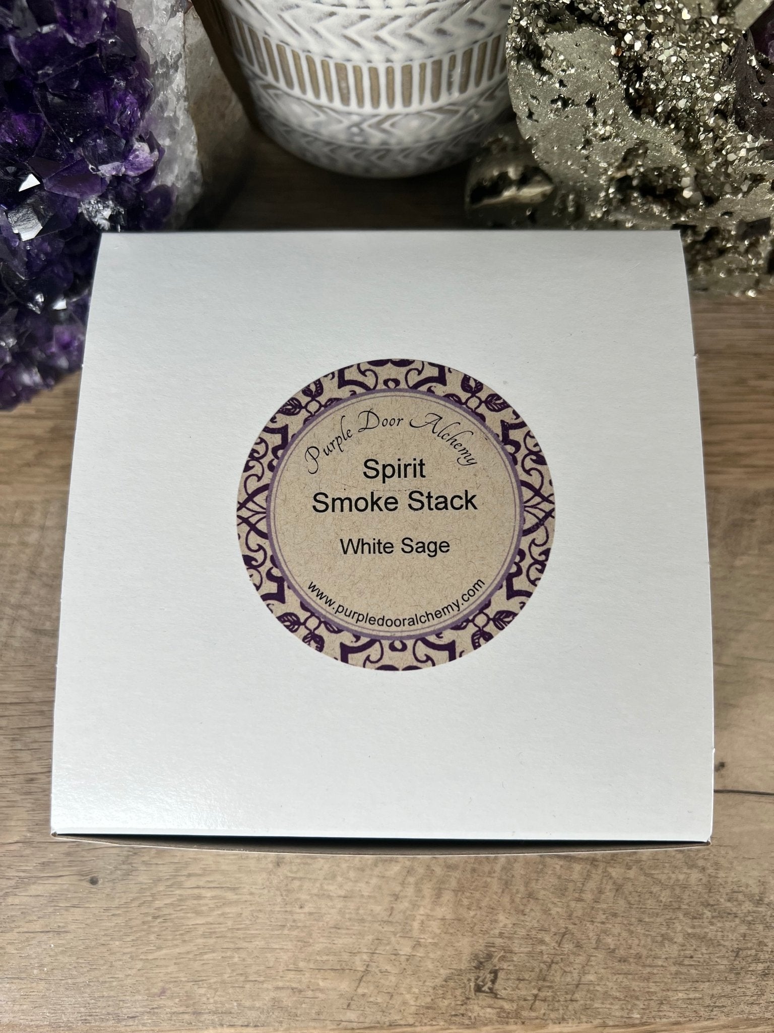 Spirit Smoke Stack - White Sage - Purple Door Alchemy