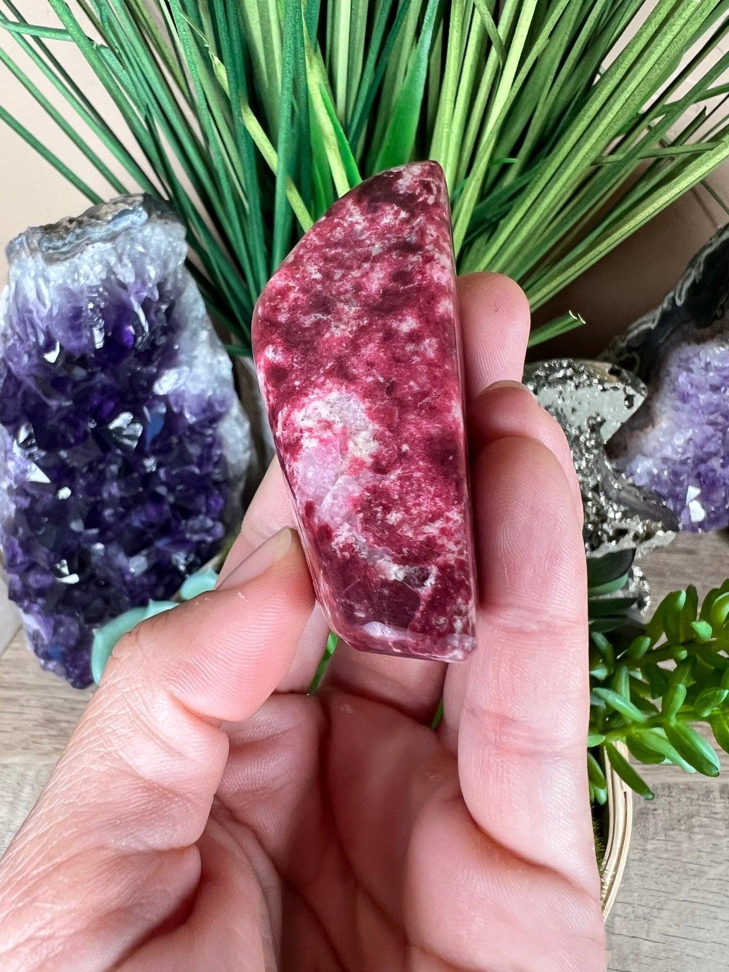 Thulite Freeform 2.3in - Purple Door Alchemy