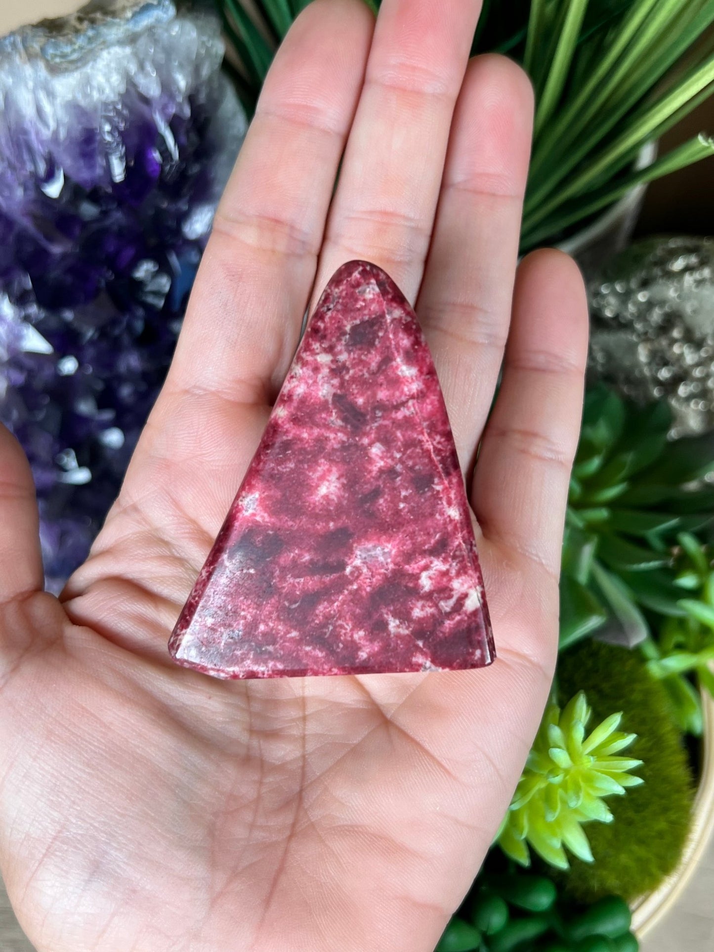 Thulite Freeform 2.3in - Purple Door Alchemy