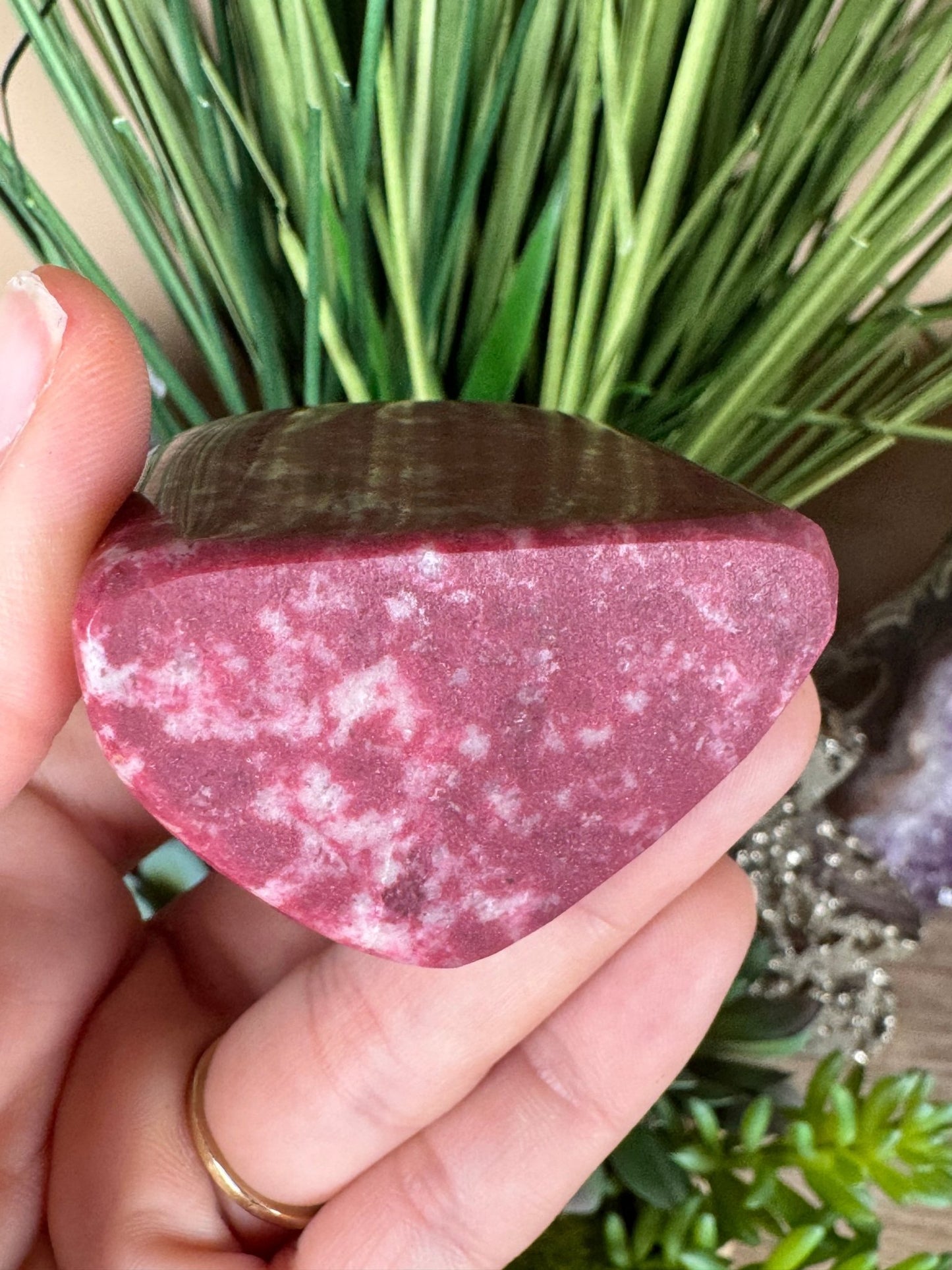 Thulite Freeform 49mm - Purple Door Alchemy