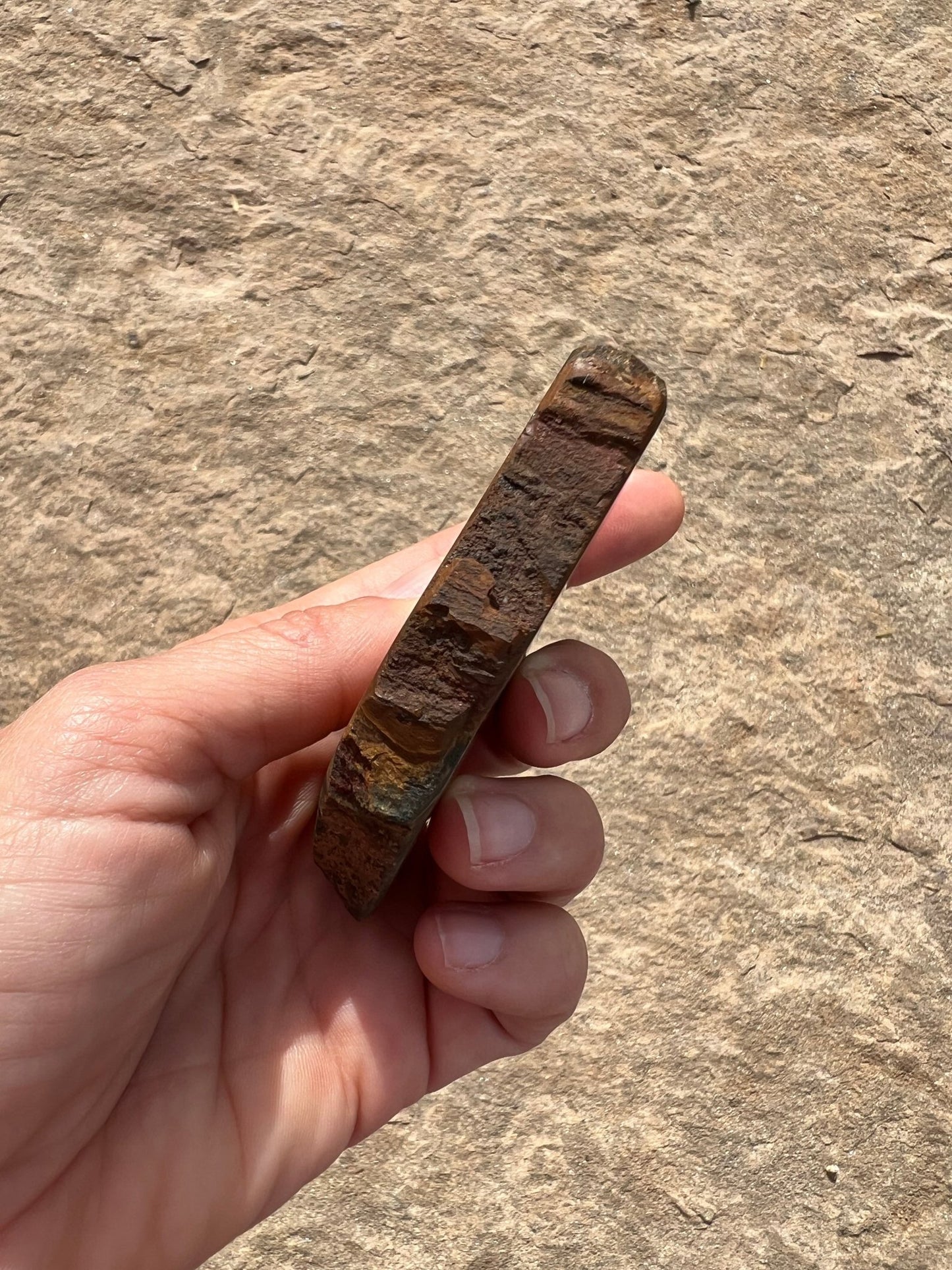 Tigers Eye Slab 115g - Purple Door Alchemy