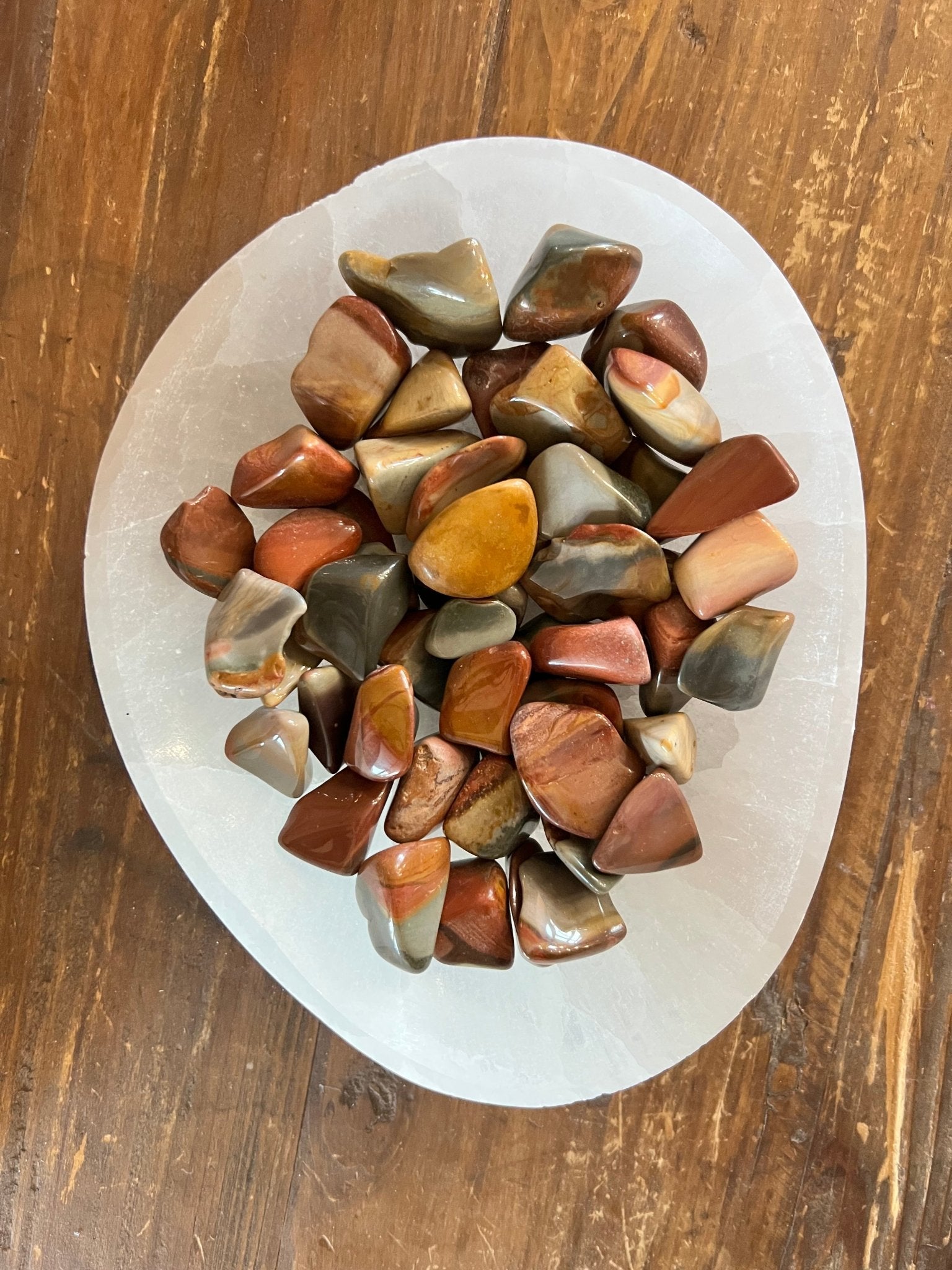 Tumbled Polychrome Jasper - Purple Door Alchemy