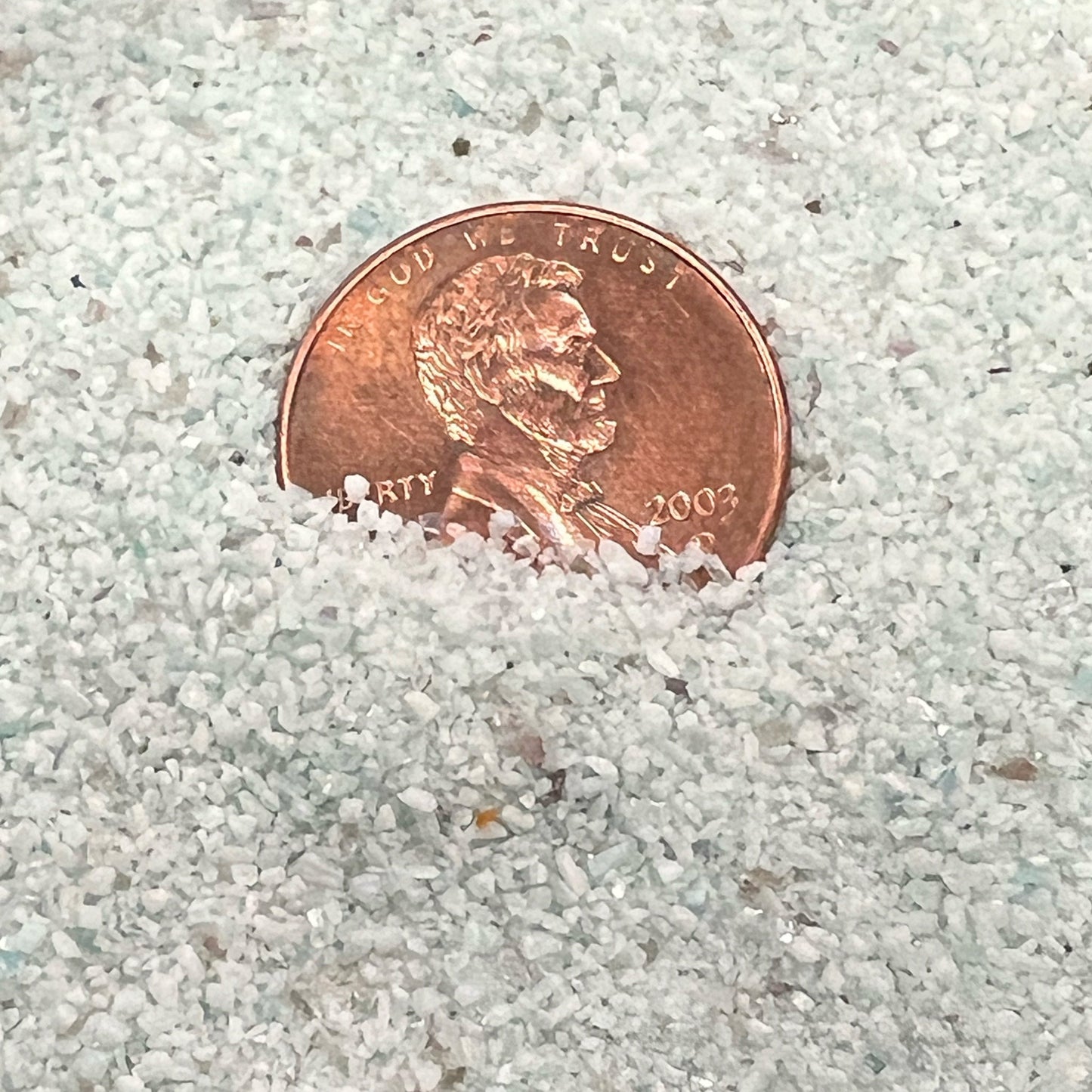 Crushed Amazonite Sand - Crushed Minerals - Purple Door Alchemy