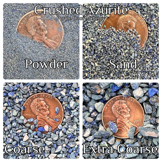 Crushed Azurite - Purple Door Alchemy