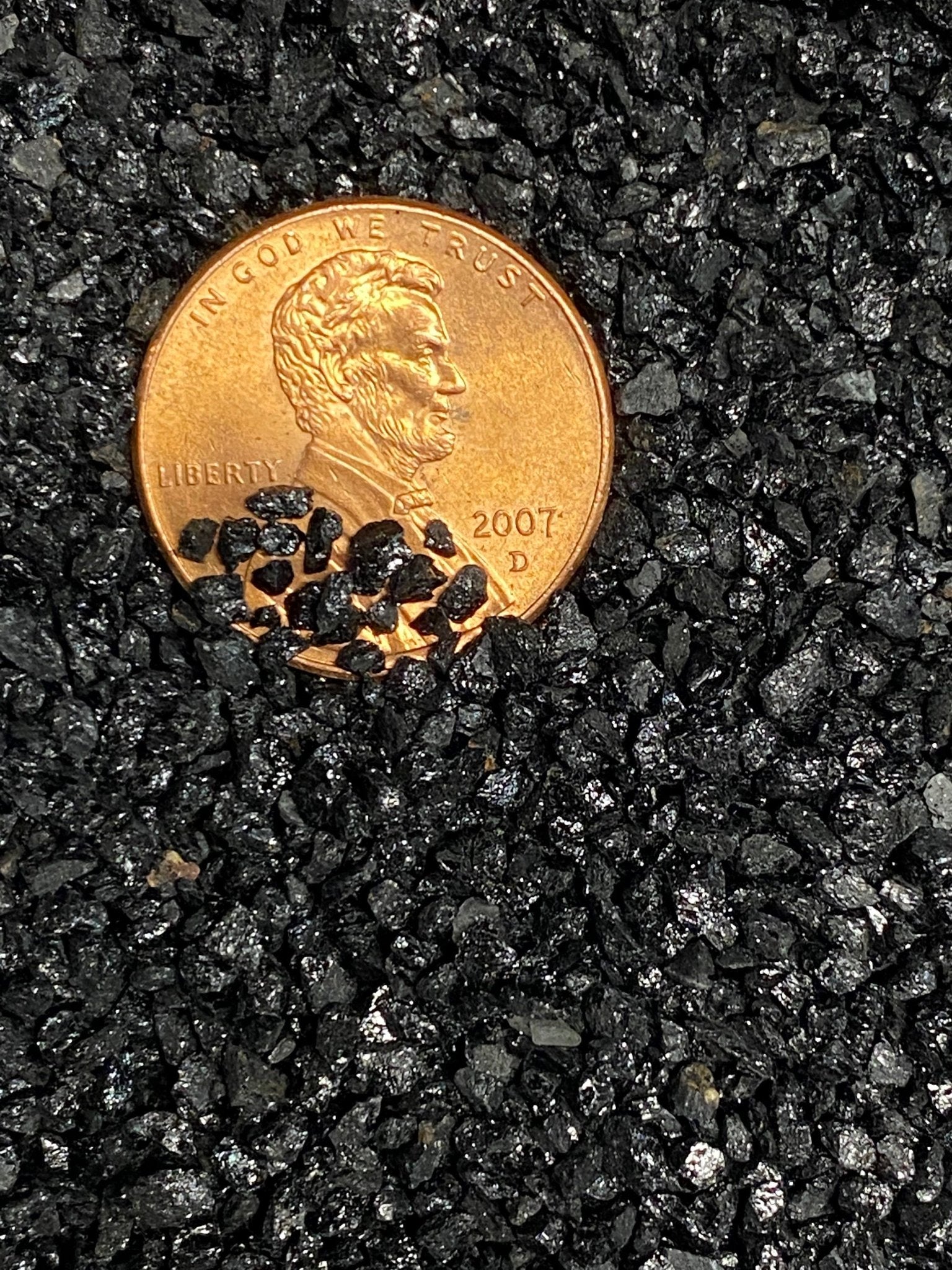 Crushed Black Tourmaline - Purple Door Alchemy