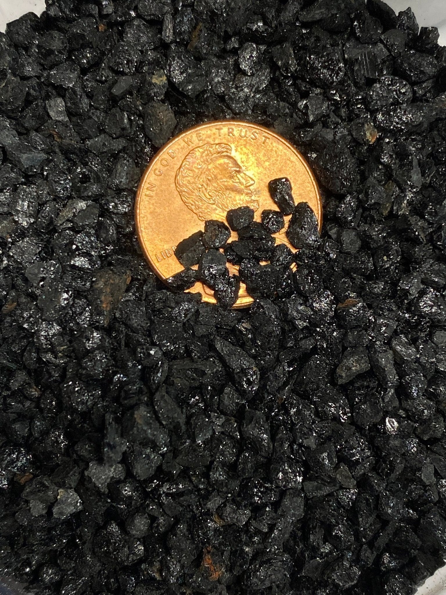 Crushed Black Tourmaline - Purple Door Alchemy