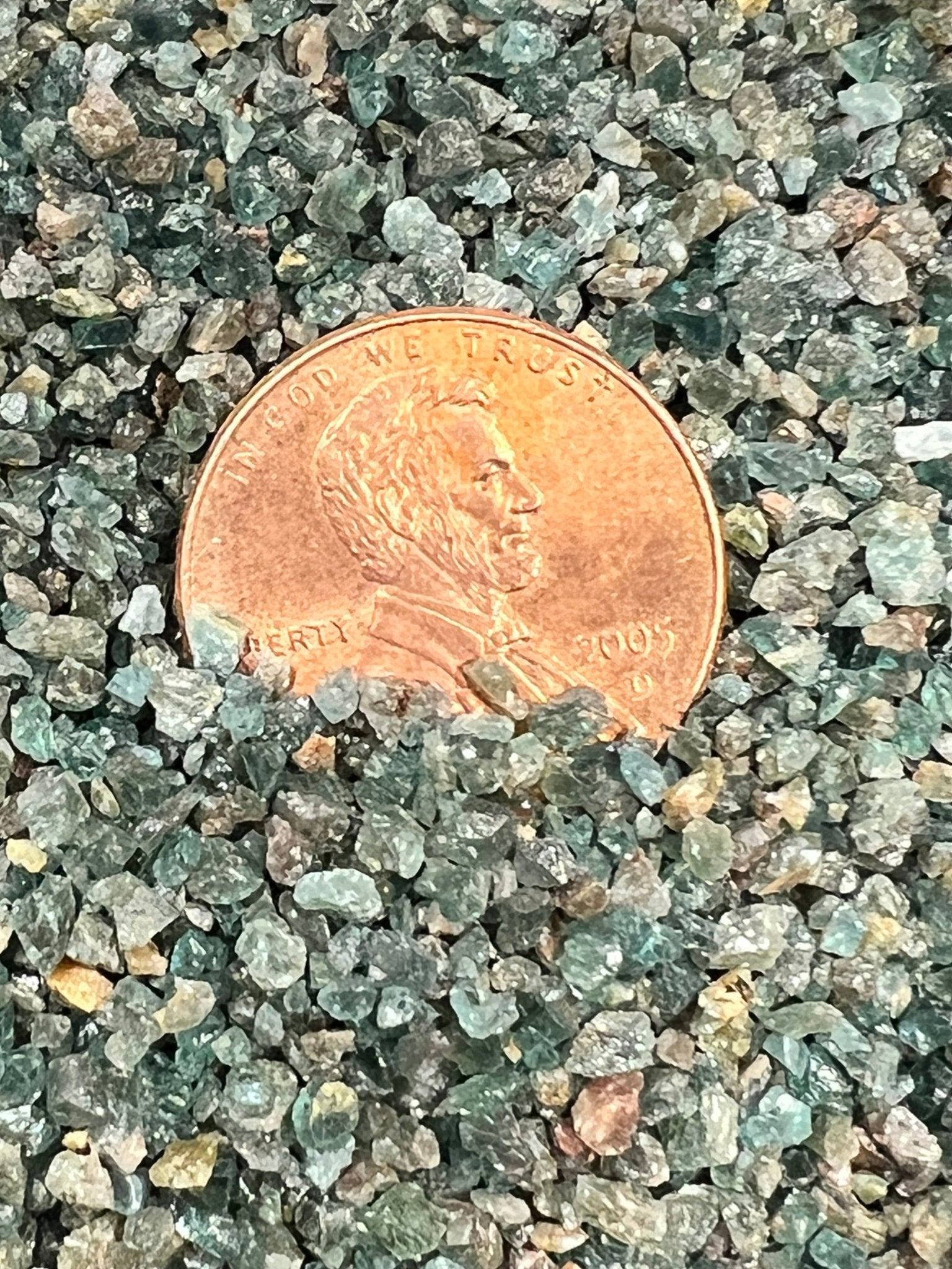 Crushed Green Apatite - Purple Door Alchemy