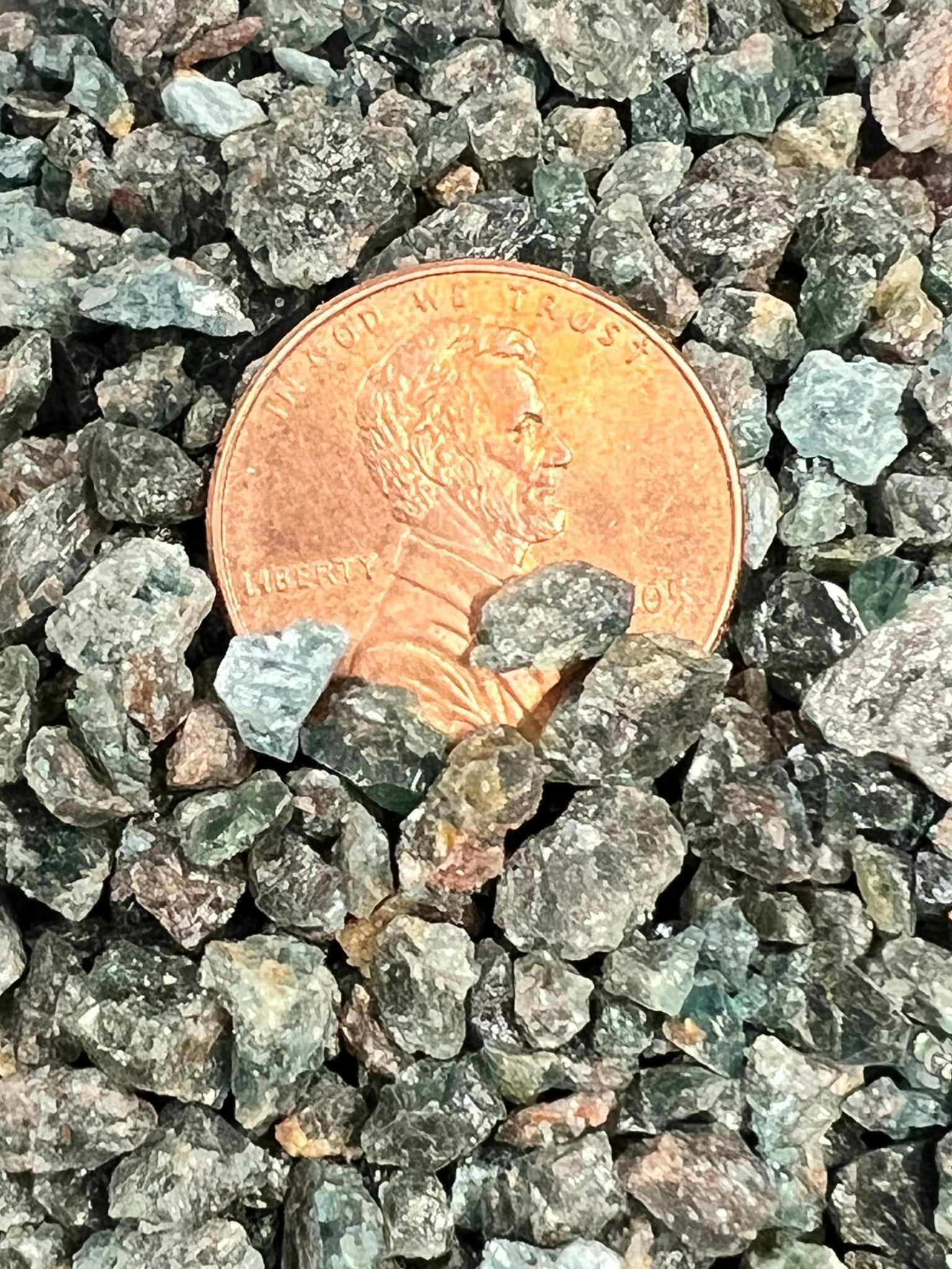 Crushed Green Apatite - Purple Door Alchemy