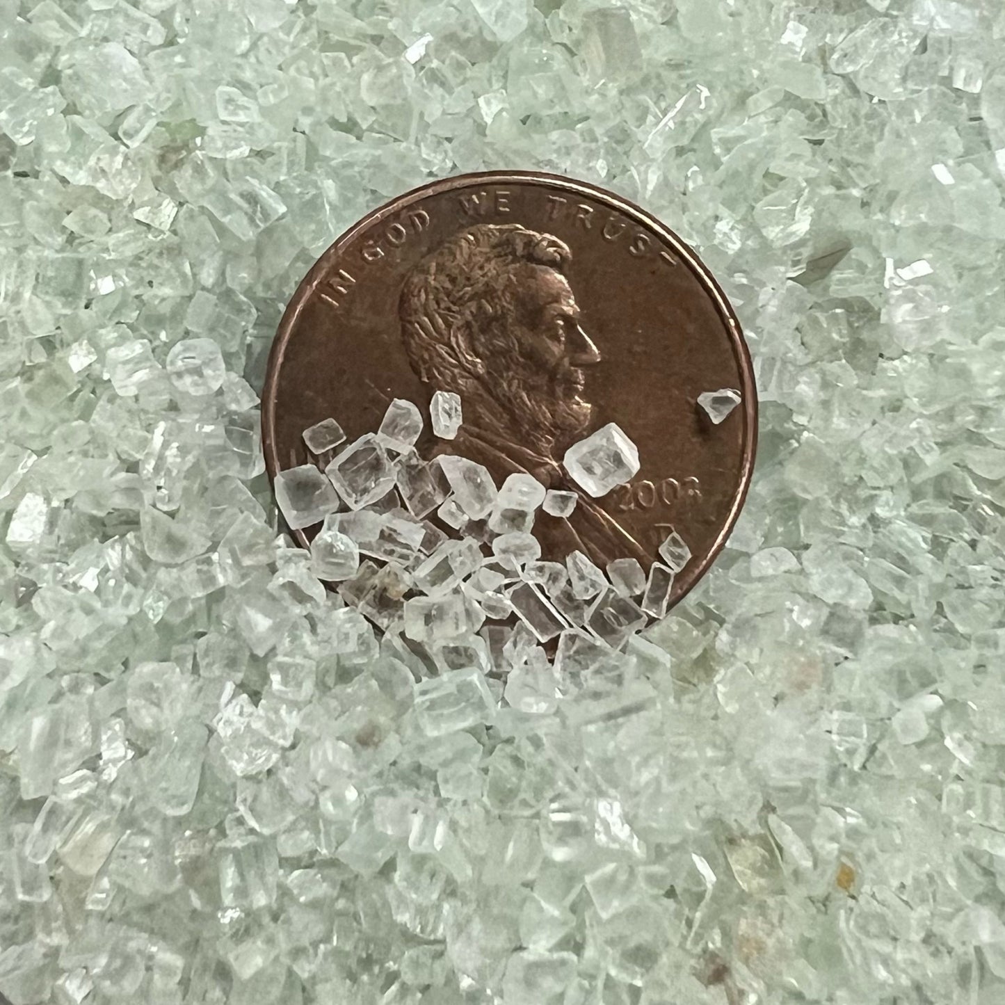 Crushed Green Calcite - Purple Door Alchemy