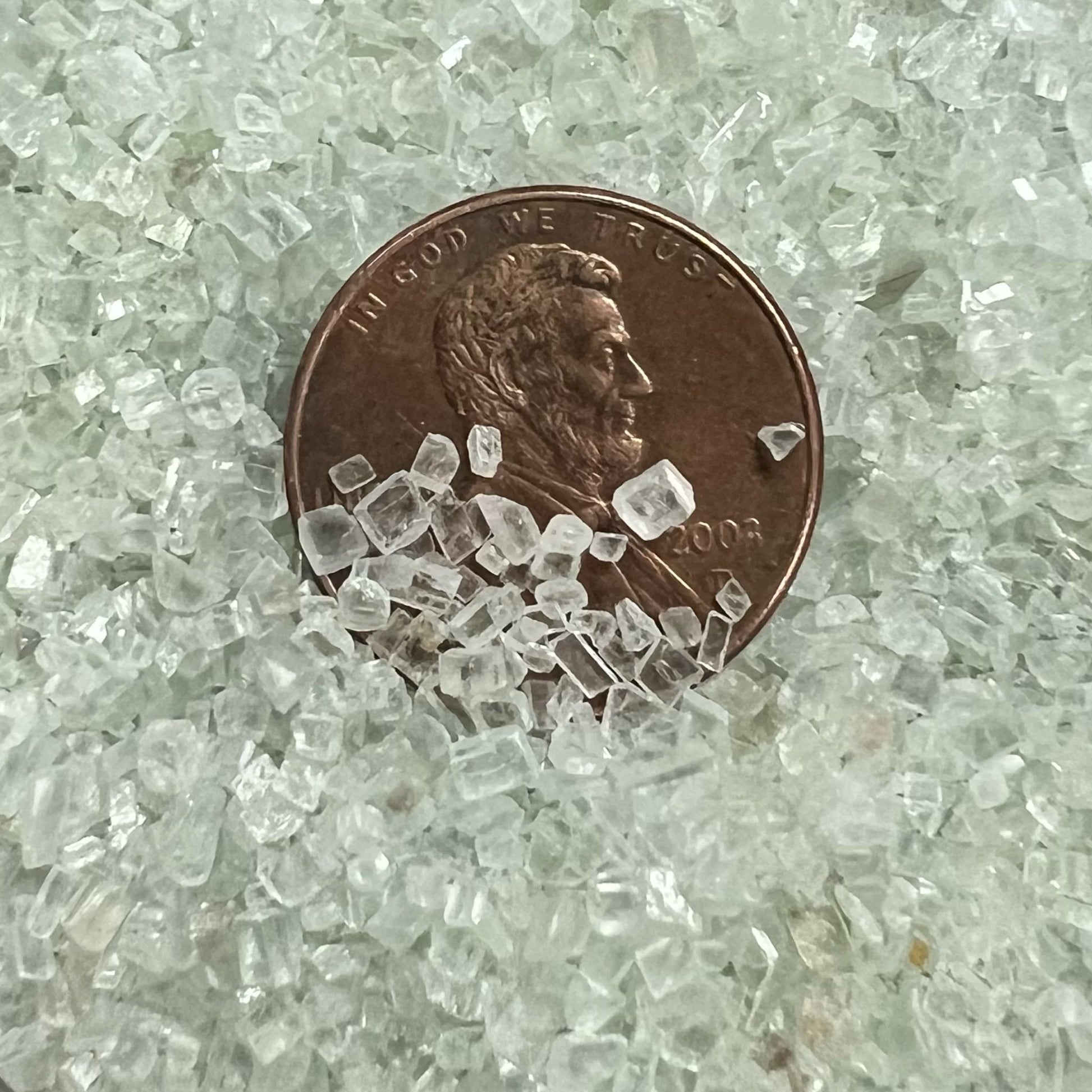 Crushed Green Calcite - Purple Door Alchemy