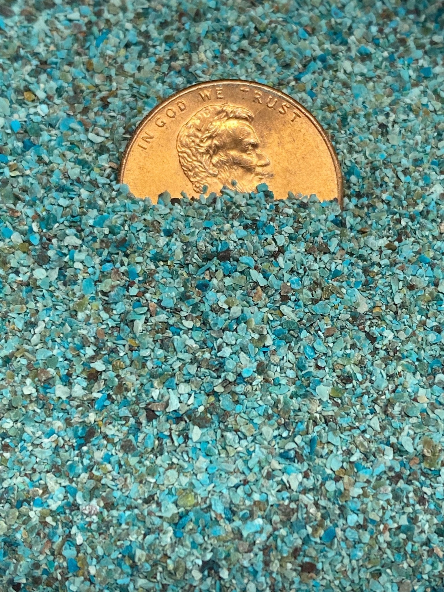 Crushed Mexican Chrysocolla - Crushed Minerals - Purple Door Alchemy