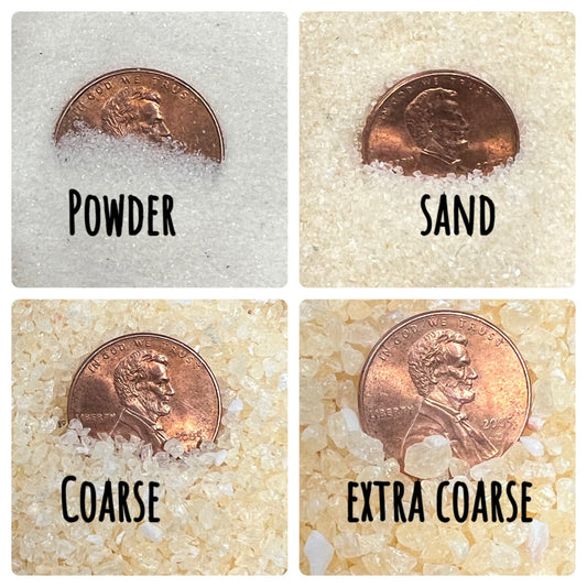 Crushed Orange Calcite - Purple Door Alchemy