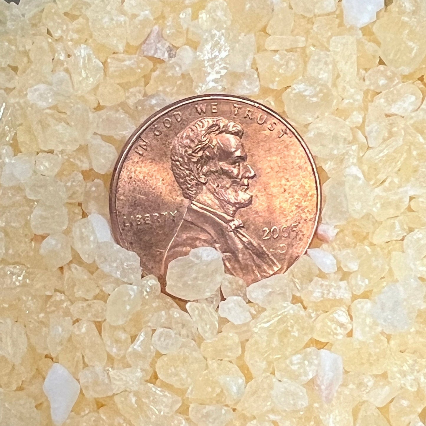 Crushed Orange Calcite - Purple Door Alchemy