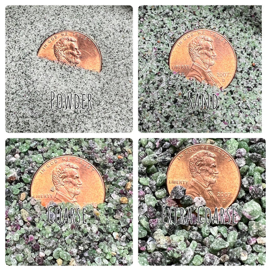Crushed Ruby Zoisite - Crushed Minerals - Purple Door Alchemy