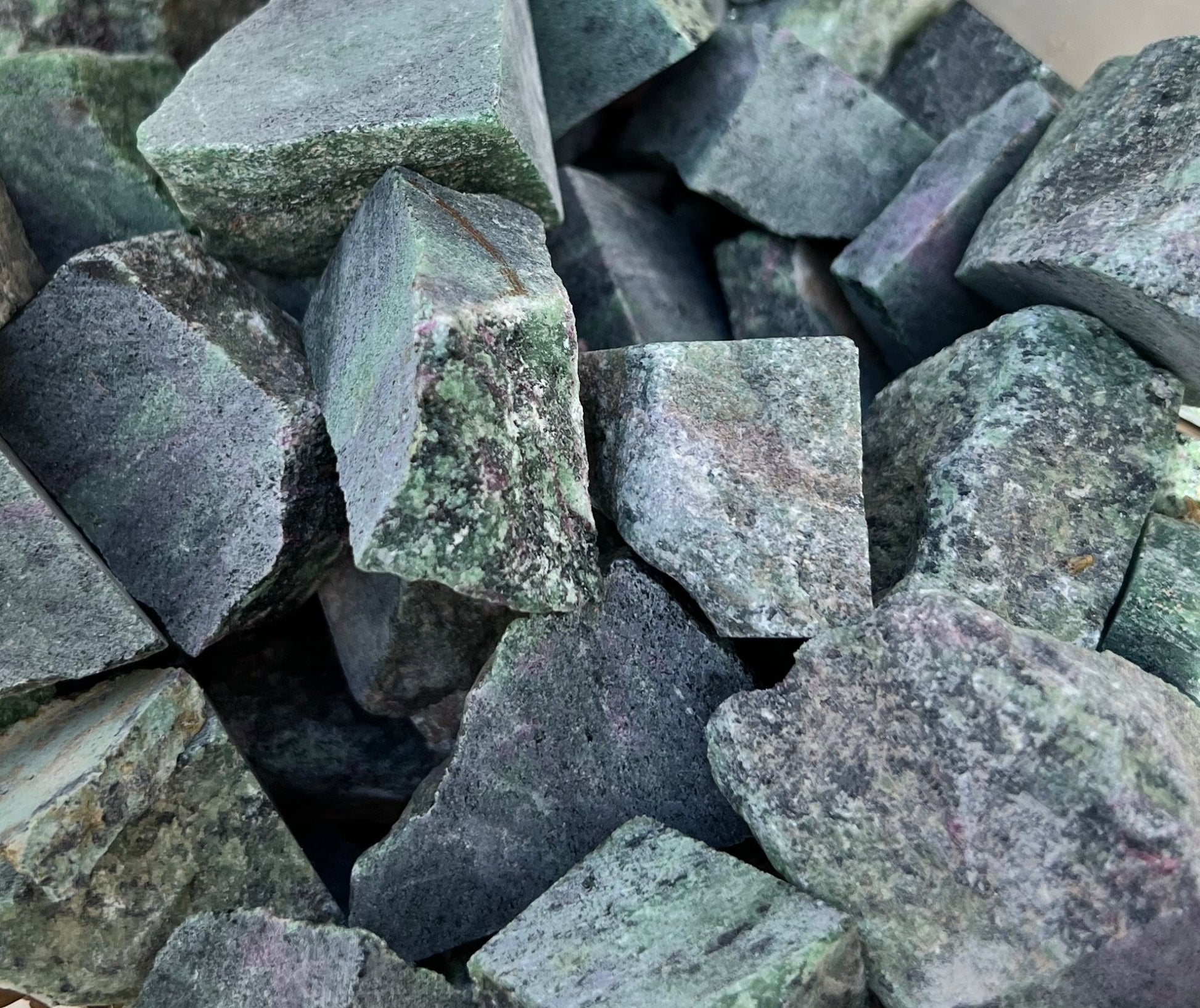 Crushed Ruby Zoisite - Crushed Minerals - Purple Door Alchemy
