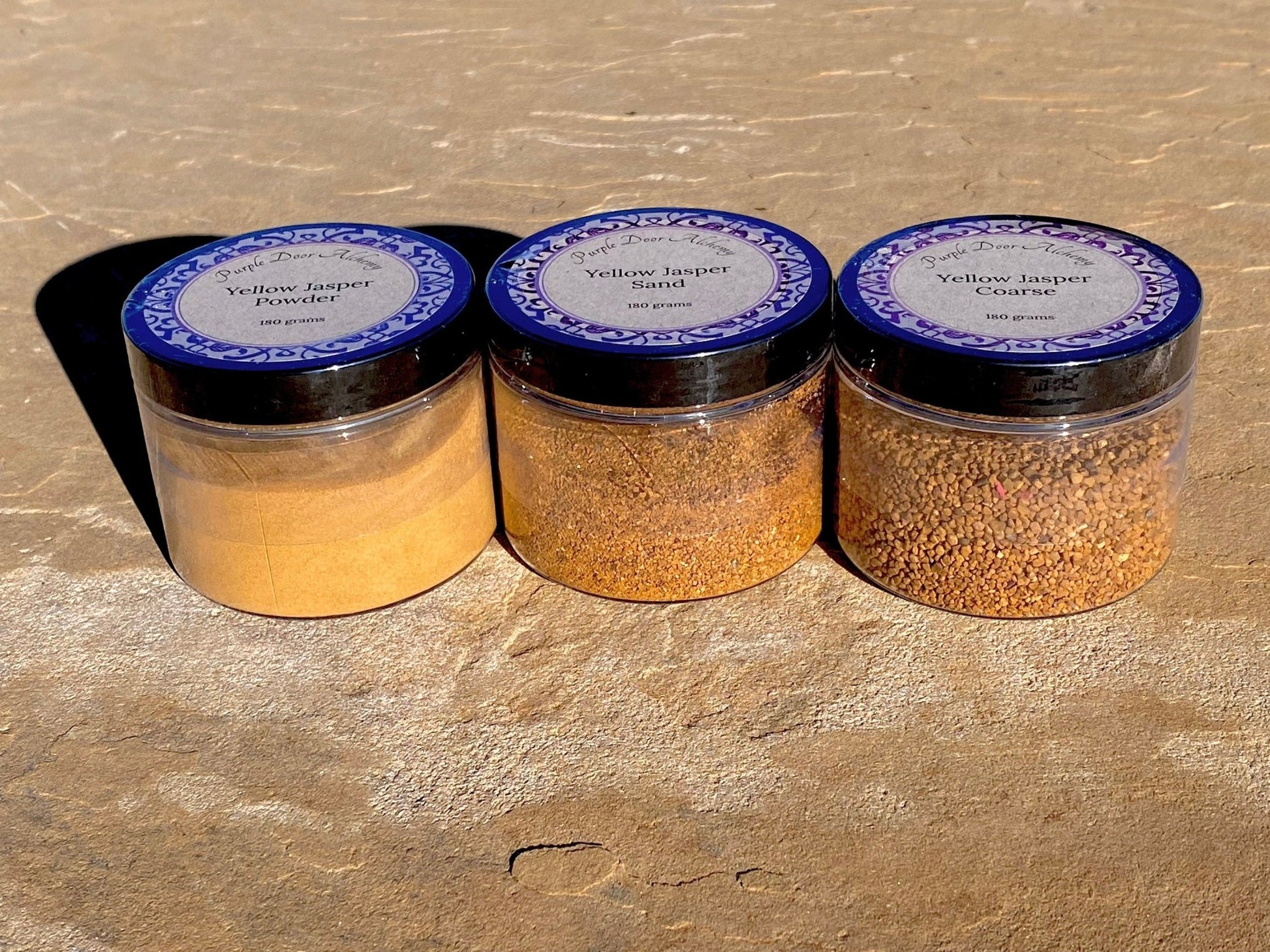 Crushed Yellow Jasper - Purple Door Alchemy