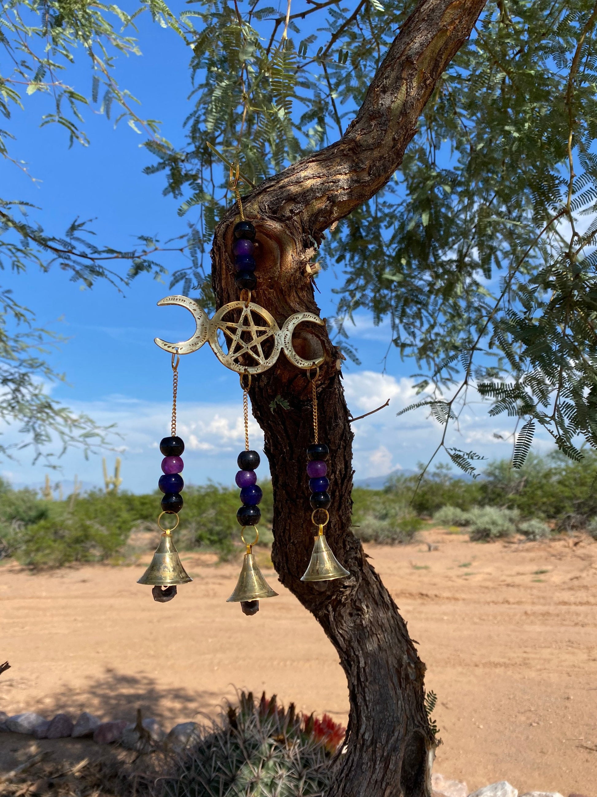 Triple Moon Bells - Purple Door Alchemy