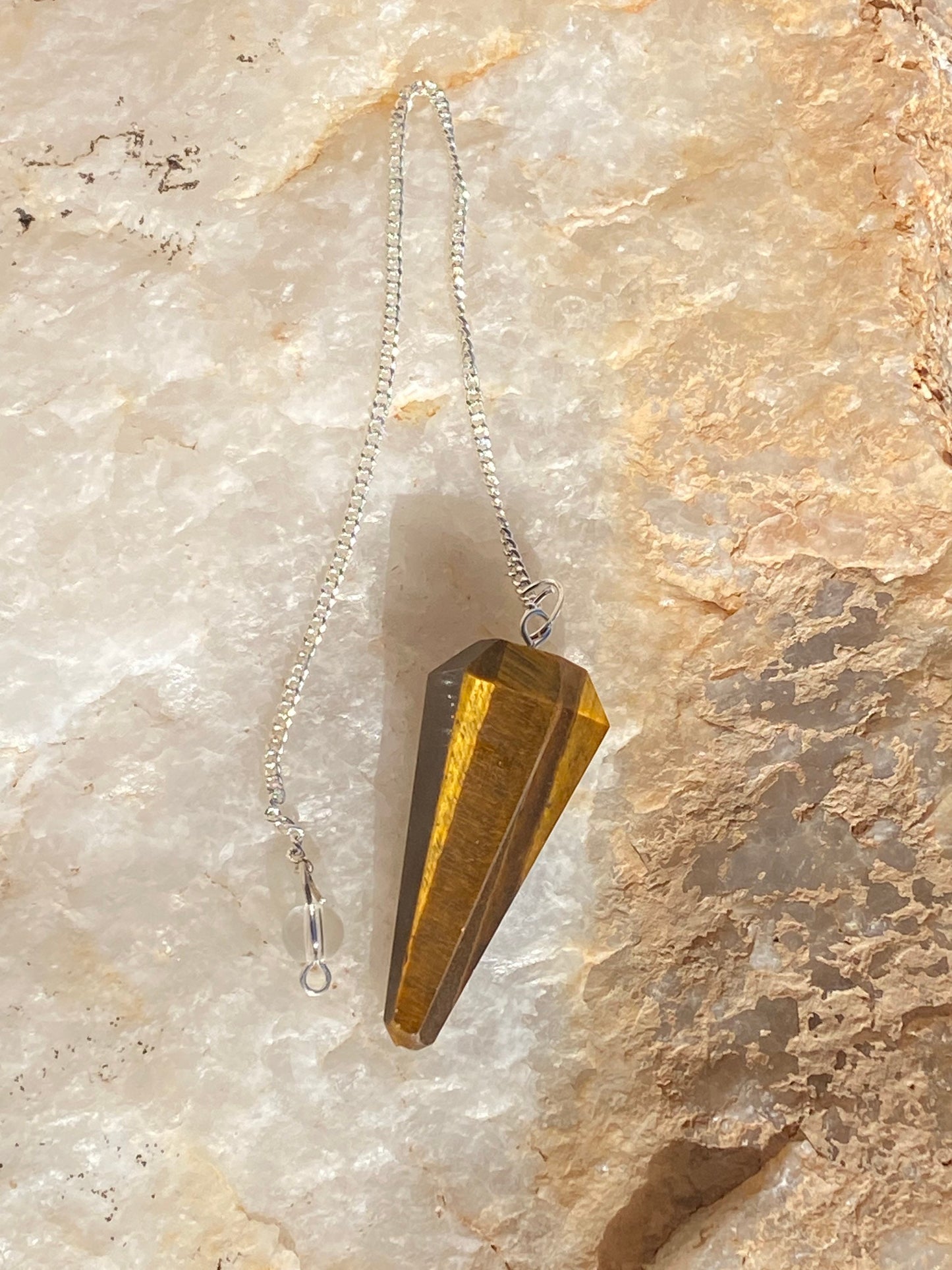 Reiki Charged Crystal Pendulum - Purple Door Alchemy