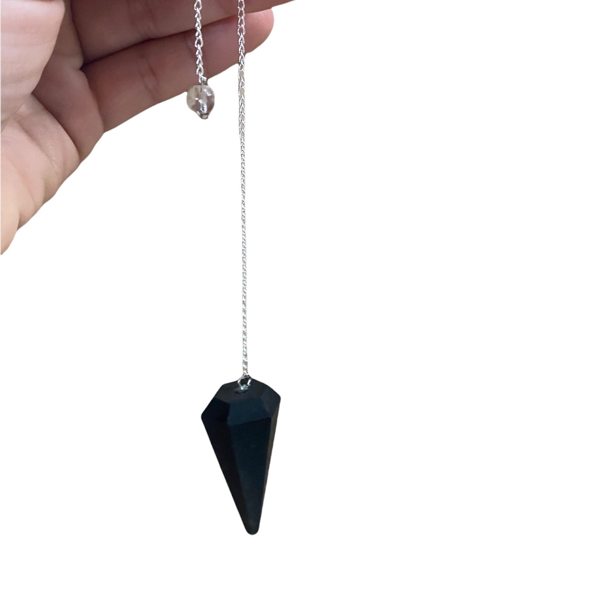 Reiki Charged Crystal Pendulum - Purple Door Alchemy