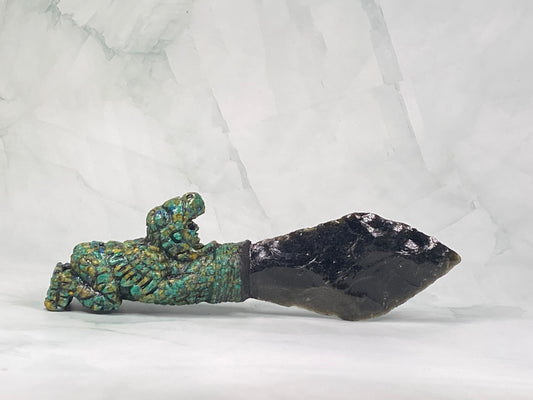 Zeremonieller Dolch des Adlerkriegers