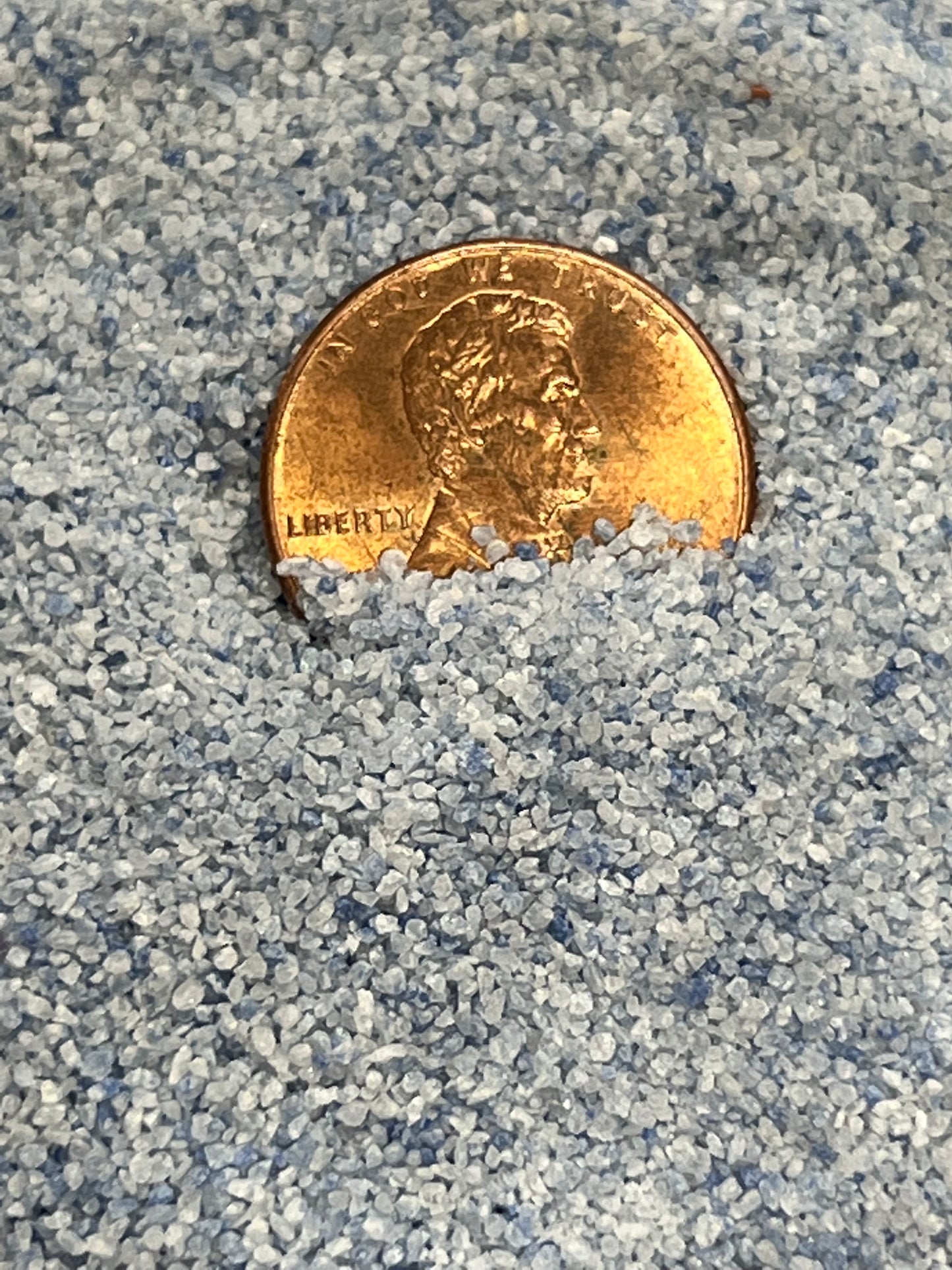 Crushed Blue Aventurine Sand - Crushed Minerals - Purple Door Alchemy