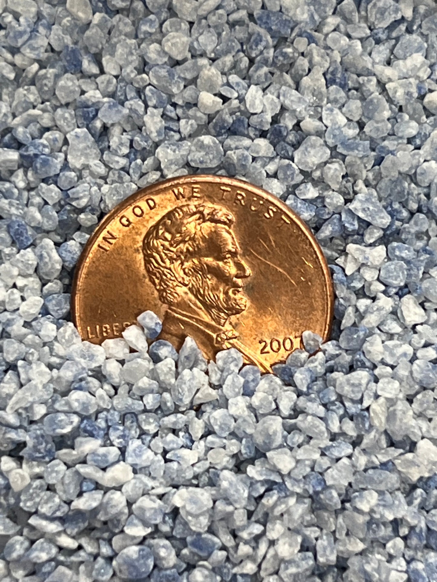 Crushed Blue Aventurine Coarse - Crushed Minerals - Purple Door Alchemy