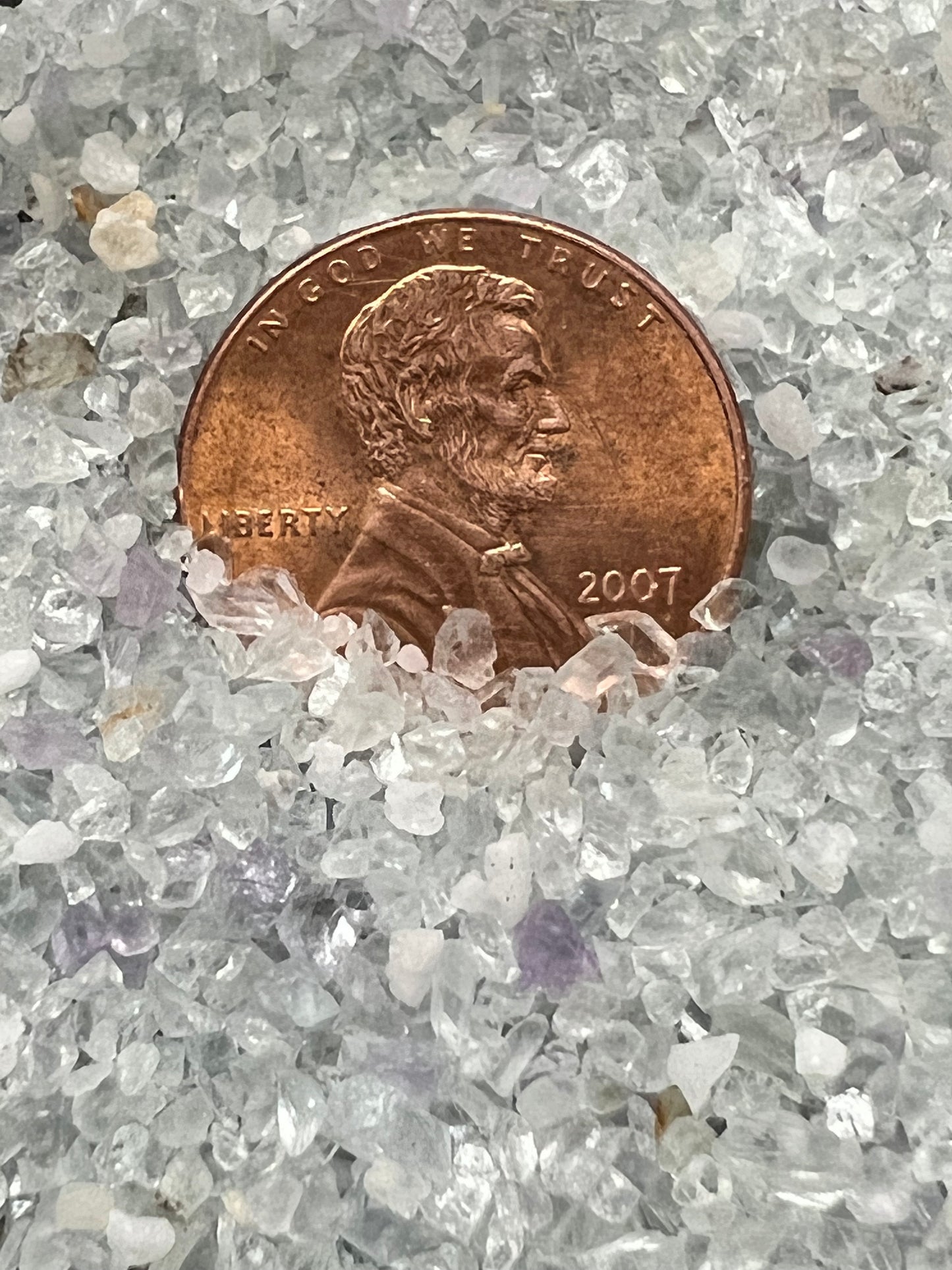 Crushed Rainbow Fluorite Coarse - Crushed Minerals - Purple Door Alchemy