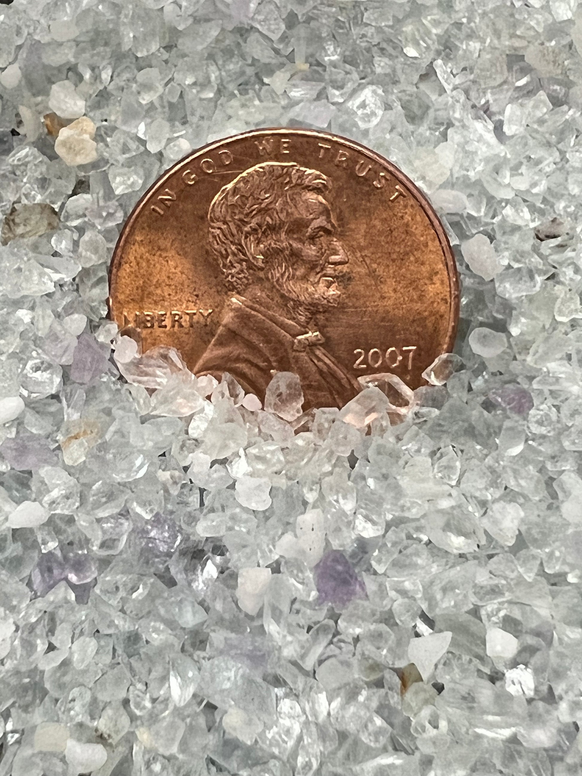 Crushed Rainbow Fluorite Coarse - Crushed Minerals - Purple Door Alchemy