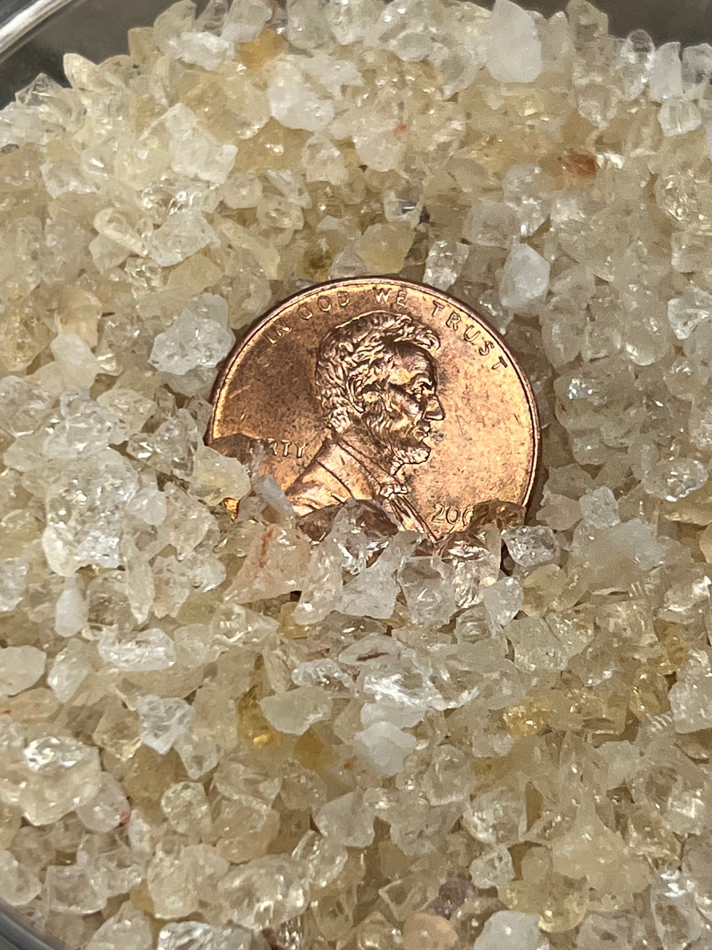 Crushed Citrine Extra Coarse - Crushed Minerals - Purple Door Alchemy Purple Door Alchemy