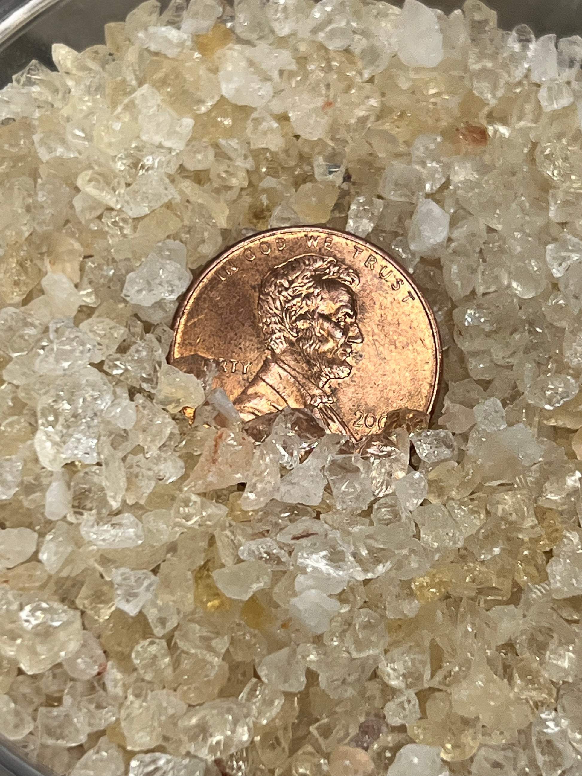 Crushed Citrine Extra Coarse - Crushed Minerals - Purple Door Alchemy Purple Door Alchemy