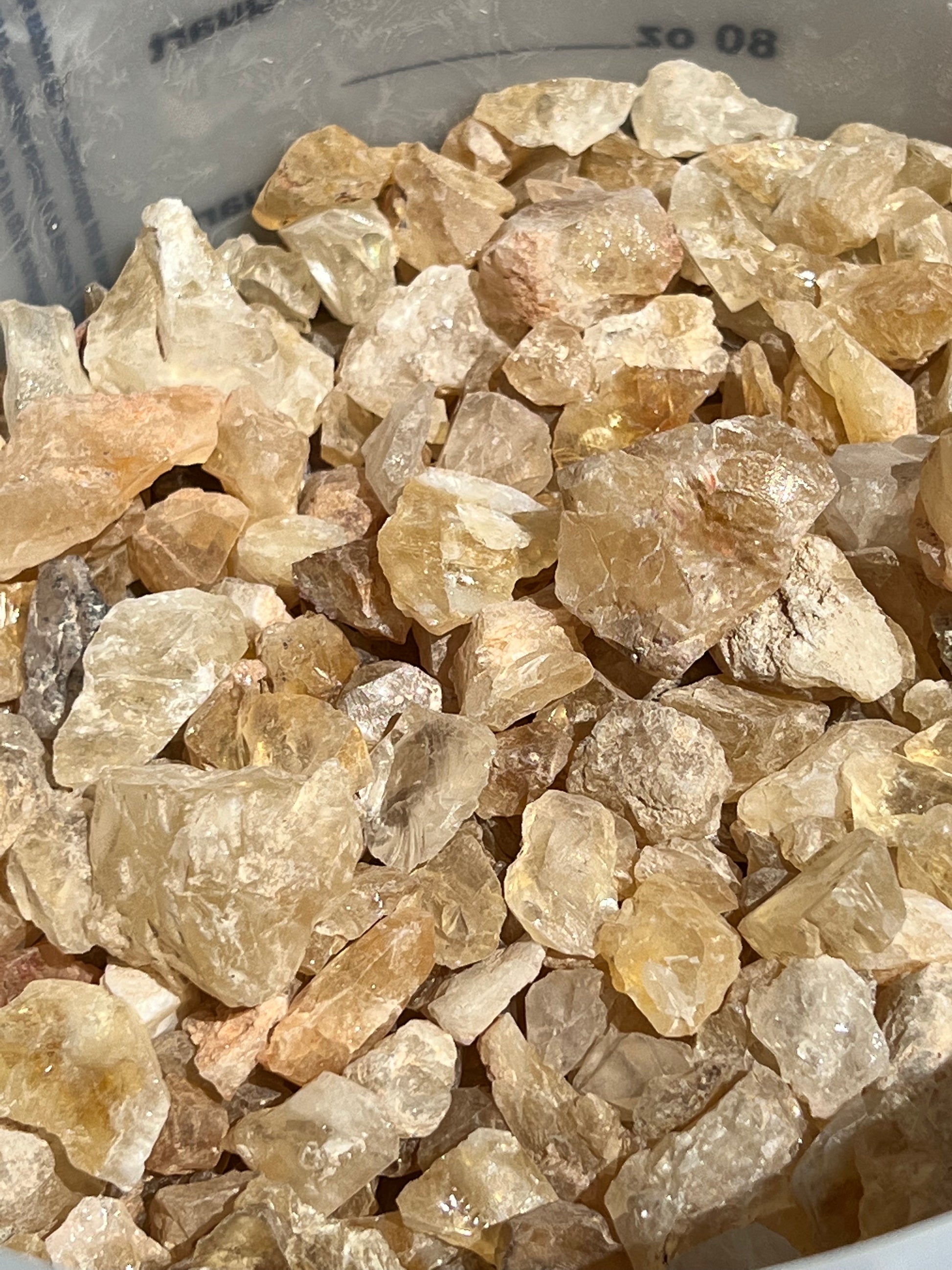 Crushed Citrine - Crushed Minerals - Purple Door Alchemy Purple Door Alchemy