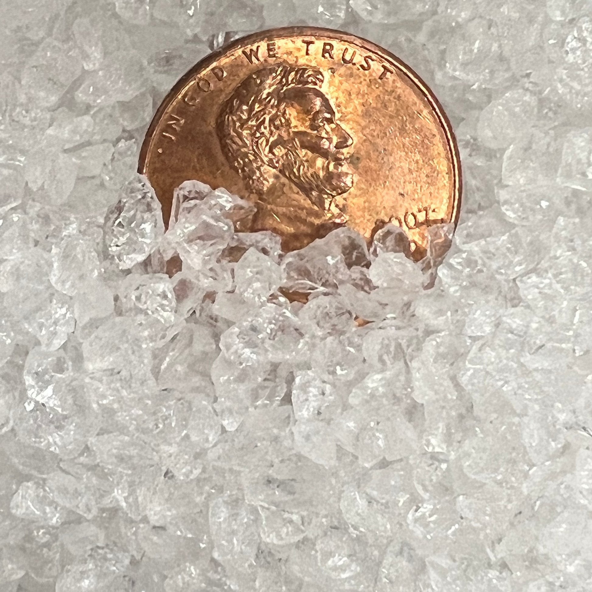 Crushed Clear Quartz Extra Coarse - Purple Door Alchemy