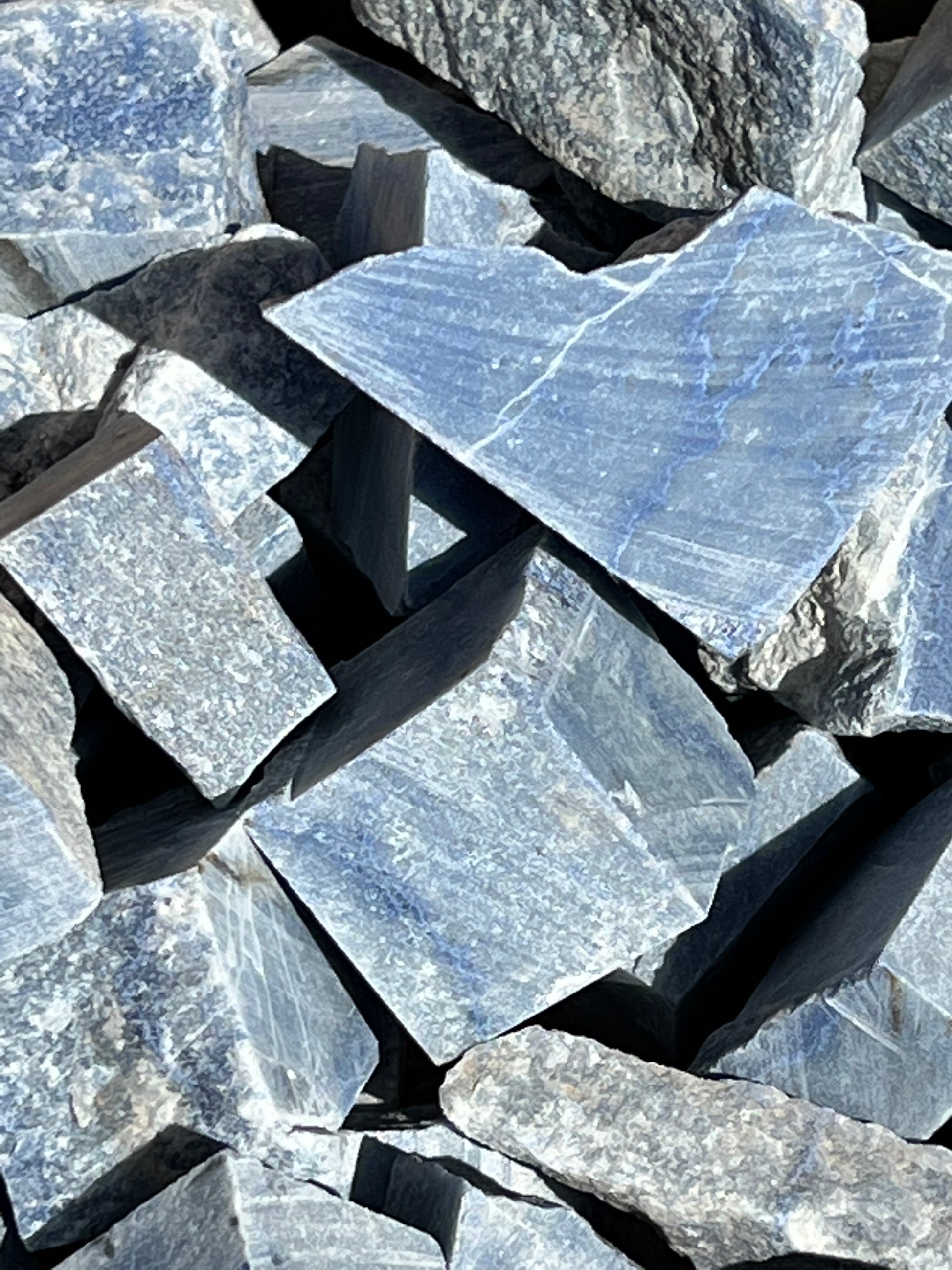 Crushed Blue Aventurine - Crushed Minerals - Purple Door Alchemy