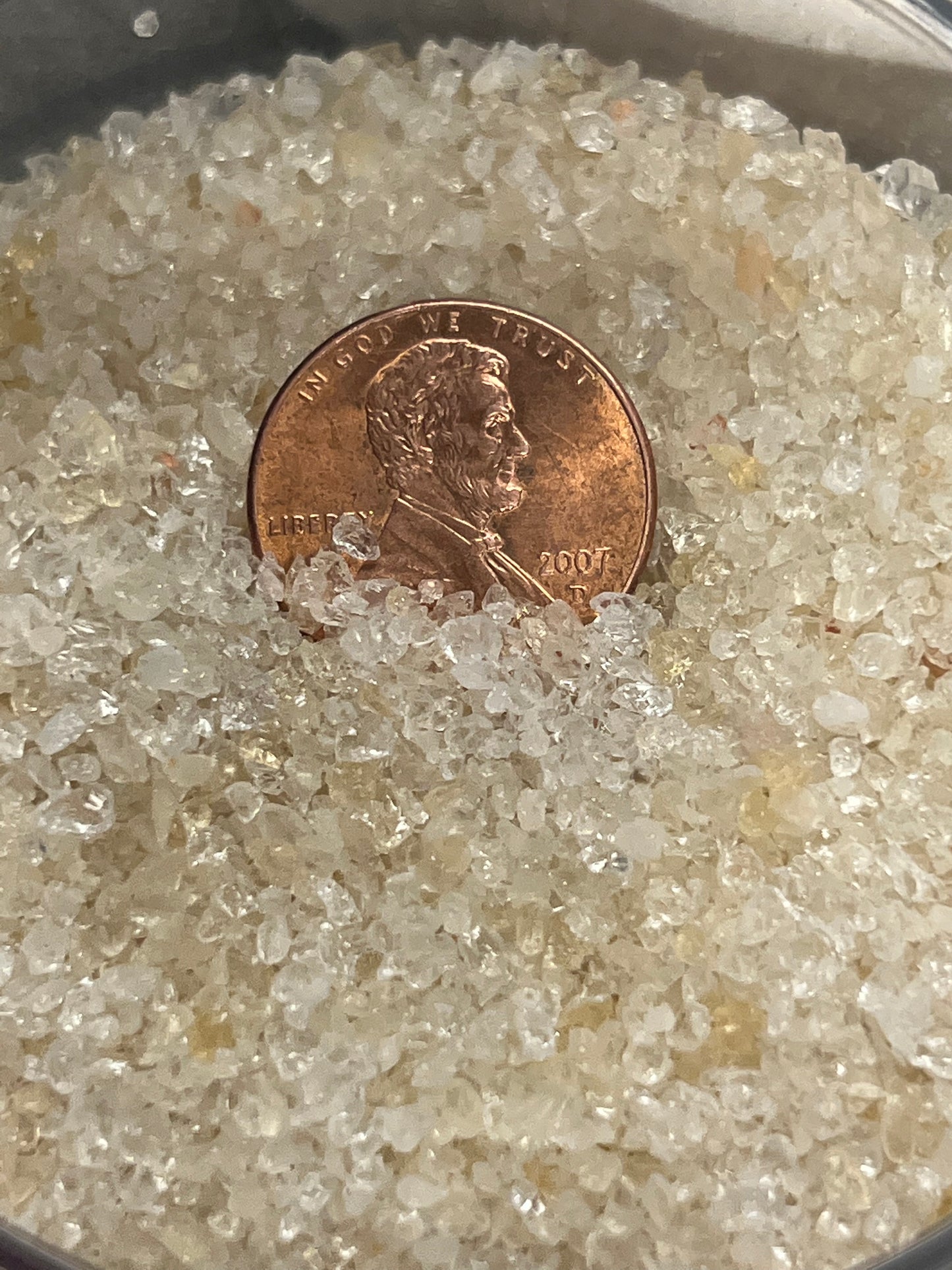 Crushed Citrine Coarse - Crushed Minerals - Purple Door Alchemy Purple Door Alchemy